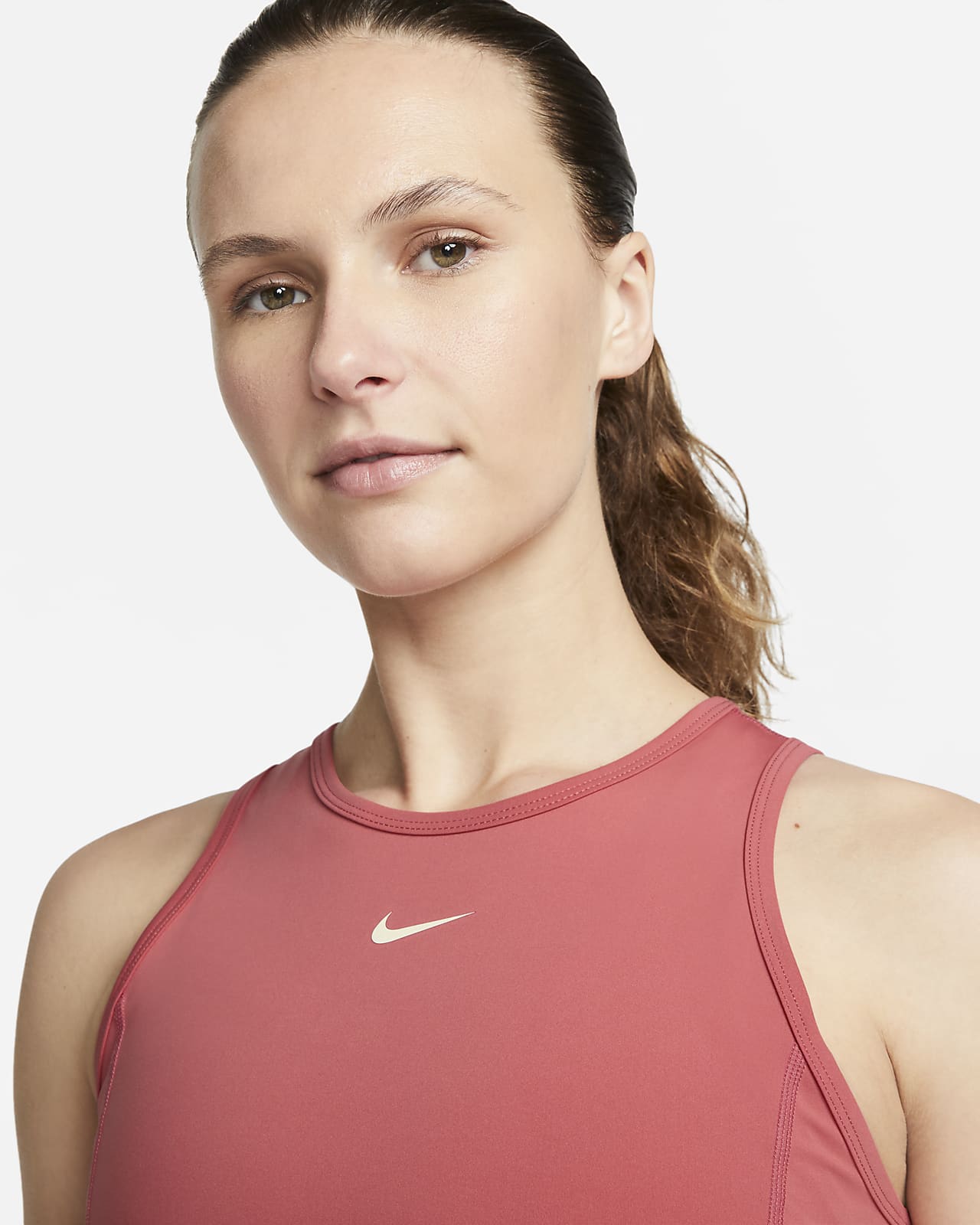 Nike Training Sleeveless Hoodie In Grey 742618-065