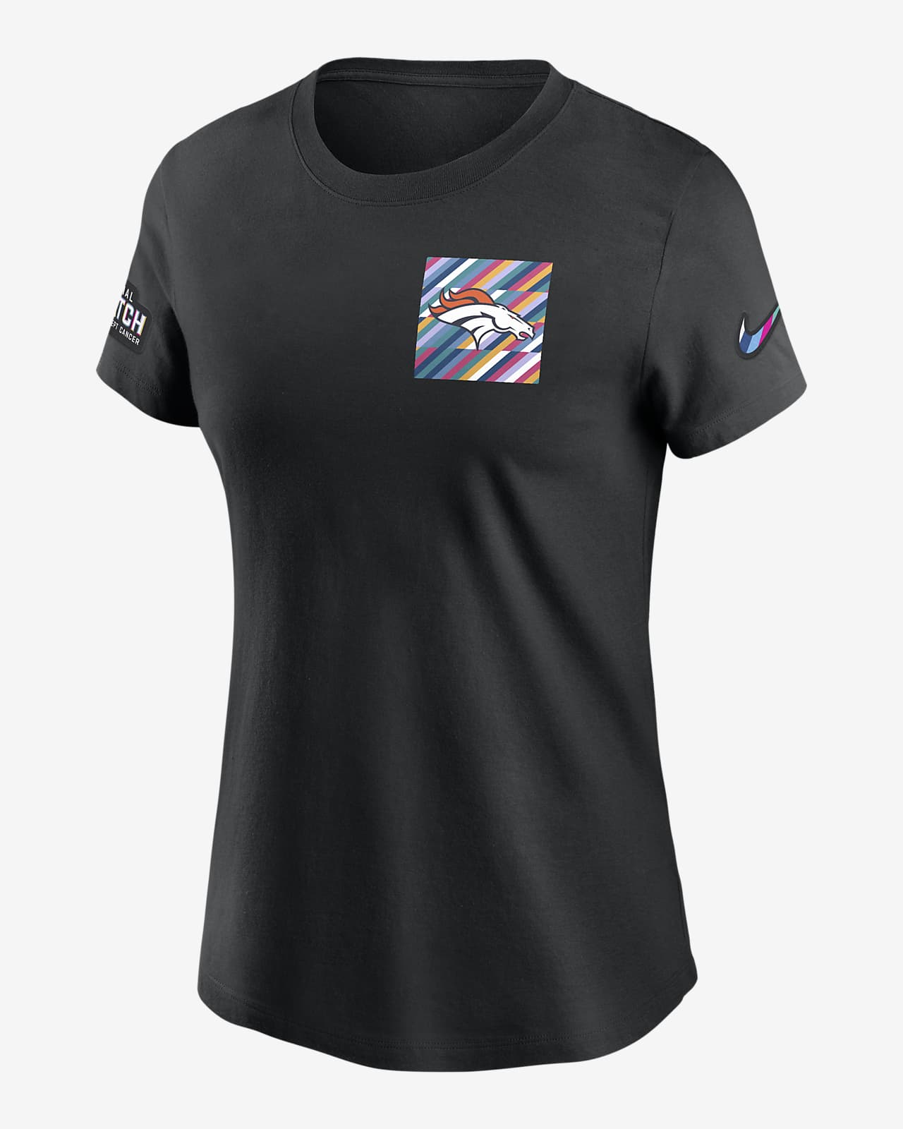 Retro Denver Broncos In-Com-Plete Logo Design T-Shirt Sweatshirt
