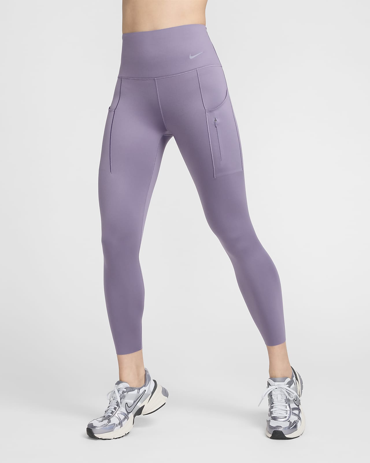 Nike Go Women's Firm-Support Mid-Rise 7/8 Leggings with Pockets. Nike CH