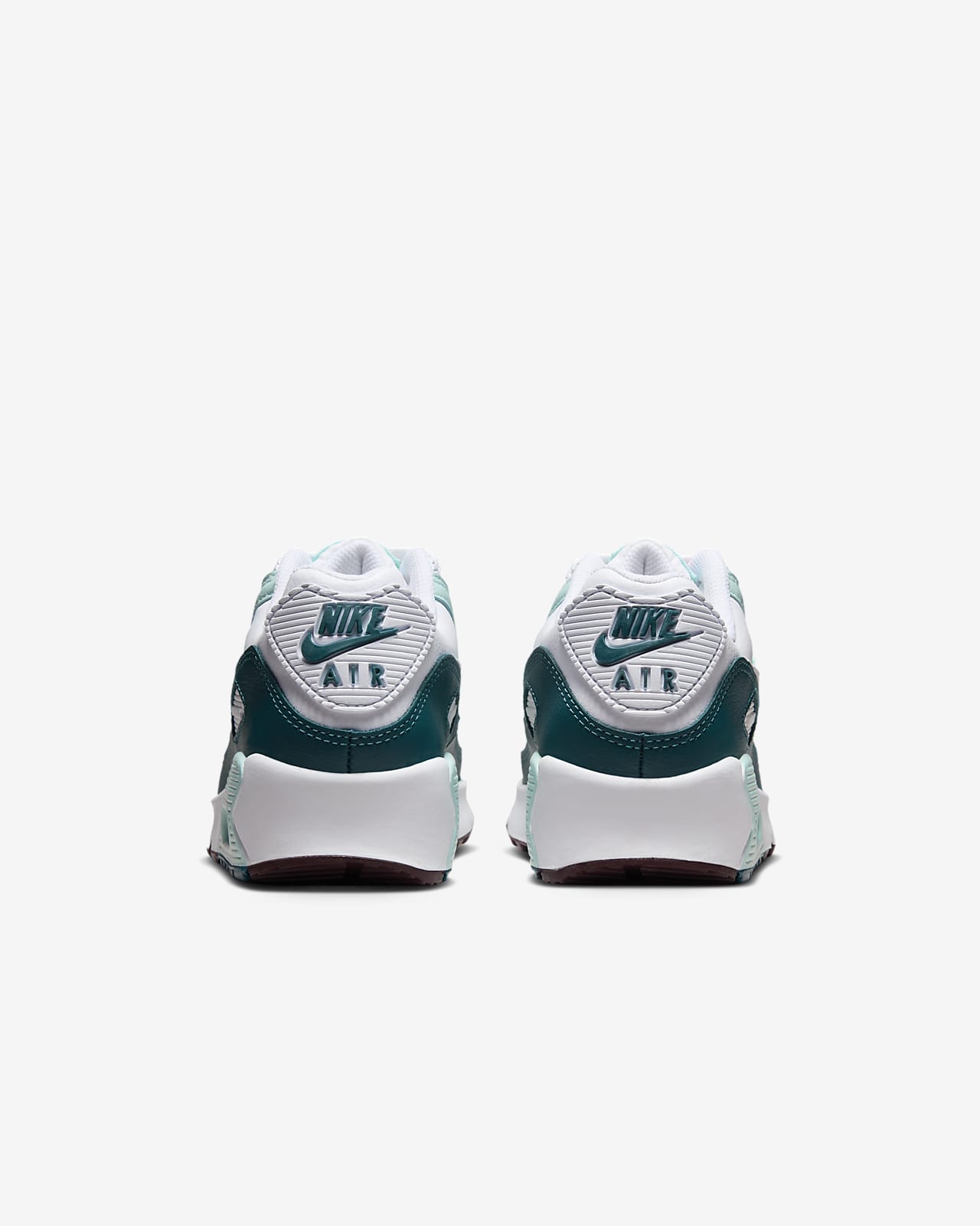 White nike air hot sale max 90 kids