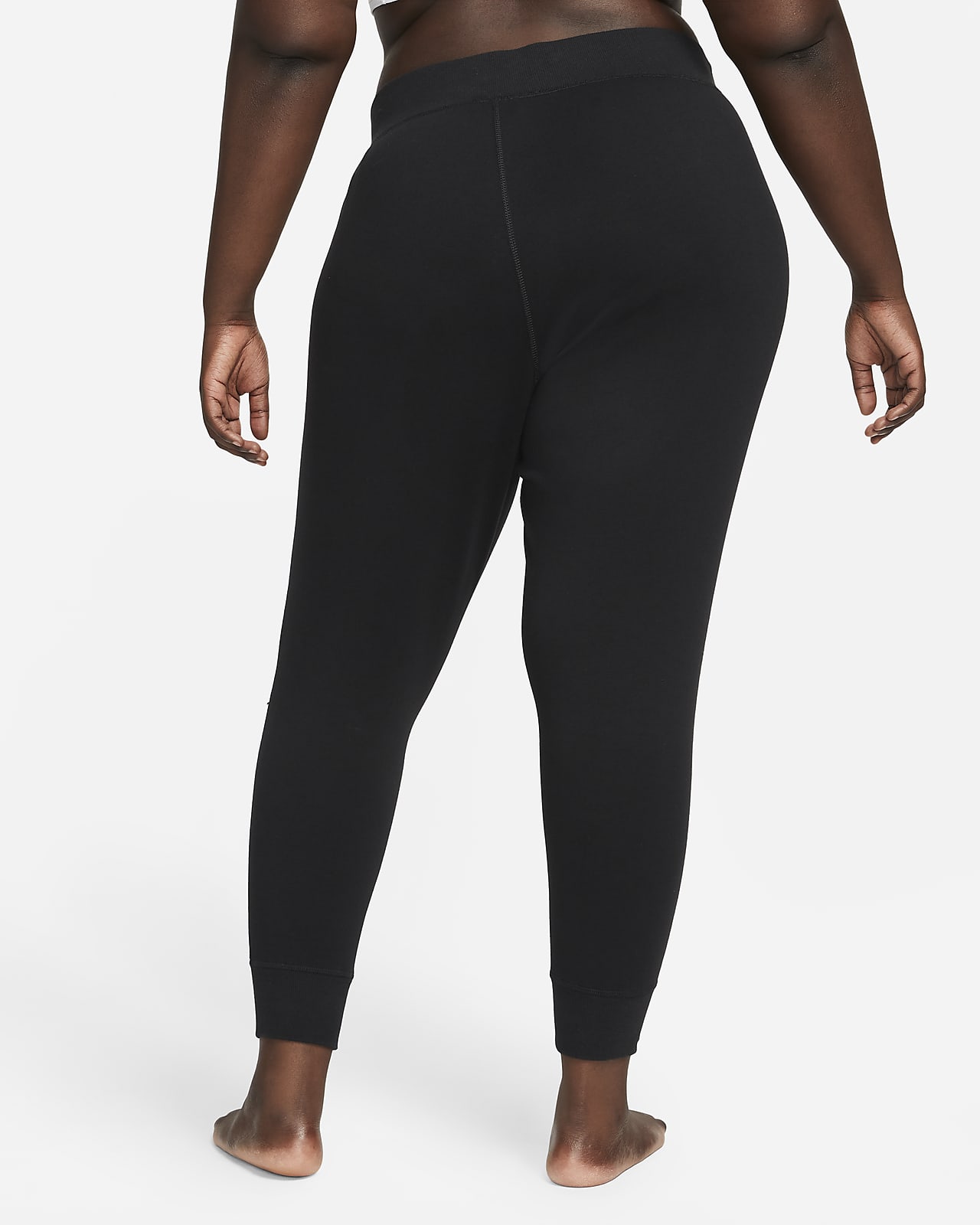Pantalones de tejido fleece 7/8 para mujer Nike Yoga (talla grande). Nike .com