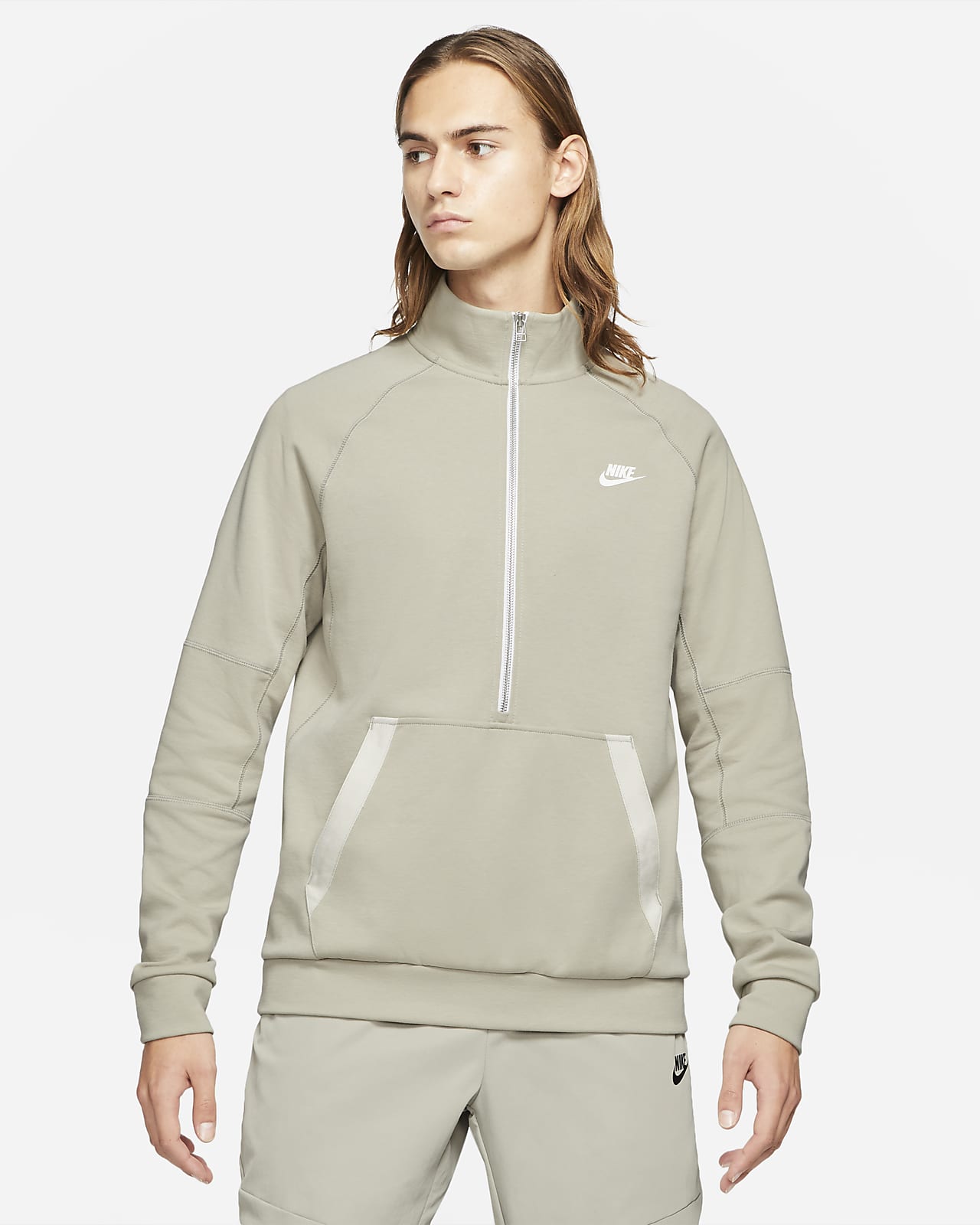 nike sportswear men's modern full zip hoodie