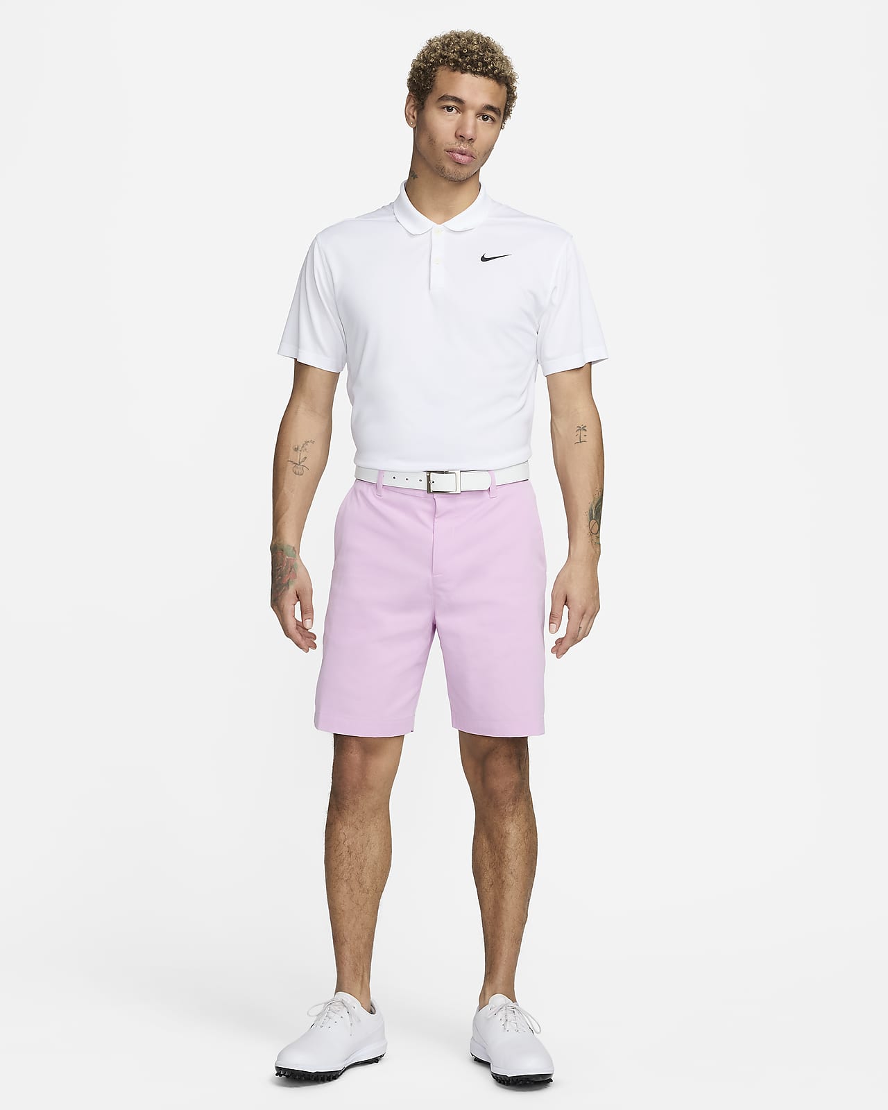 Mens pink hot sale shorts nike