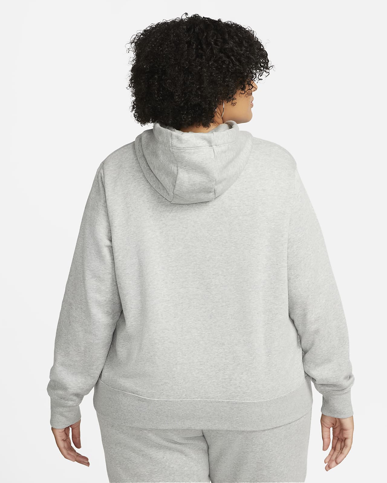 Nike Sportswear Club Fleece Women's Pullover Hoodie (Plus Size