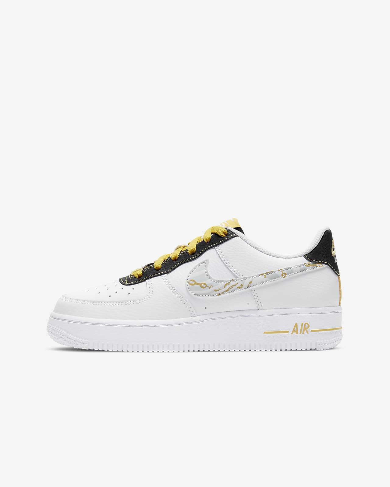 GS Nike Air Force 1 LV8 1 'Gold Chain' - Sneaker Steal