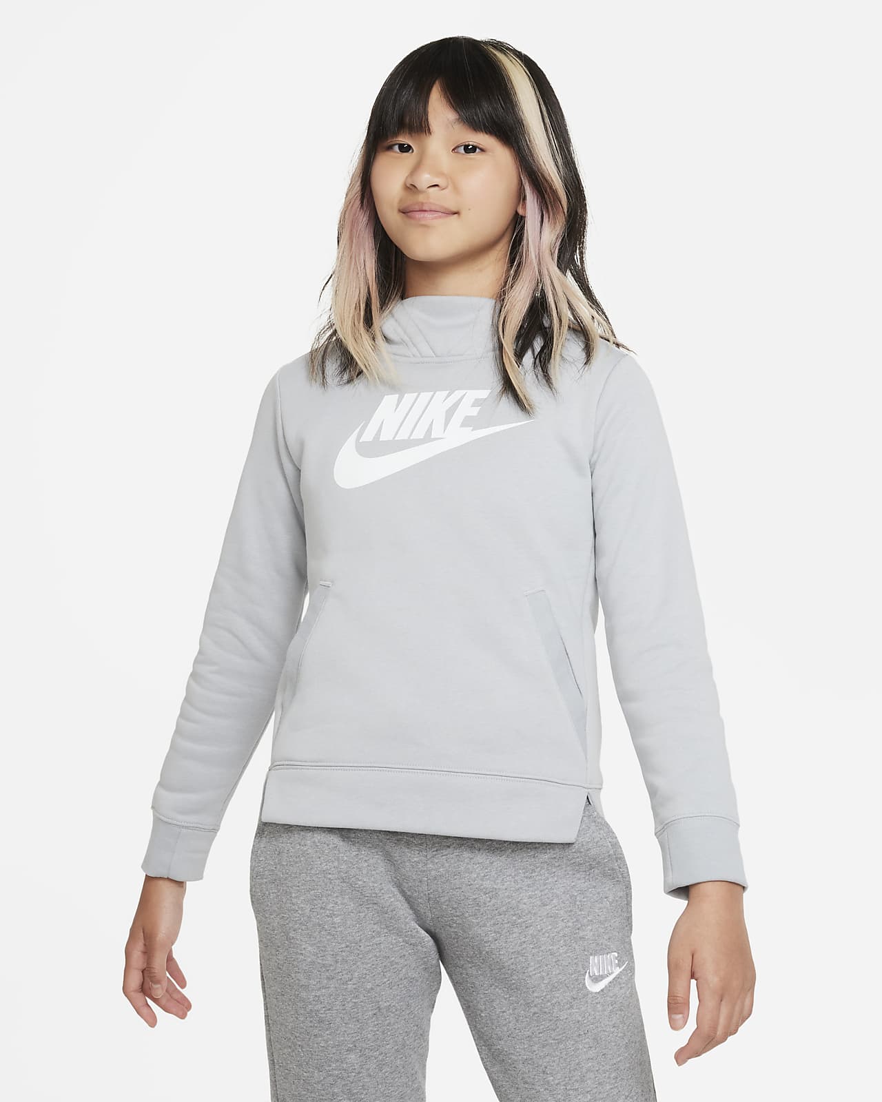 Galleta cobija Calumnia Nike Sportswear Girls' Pullover Hoodie. Nike.com