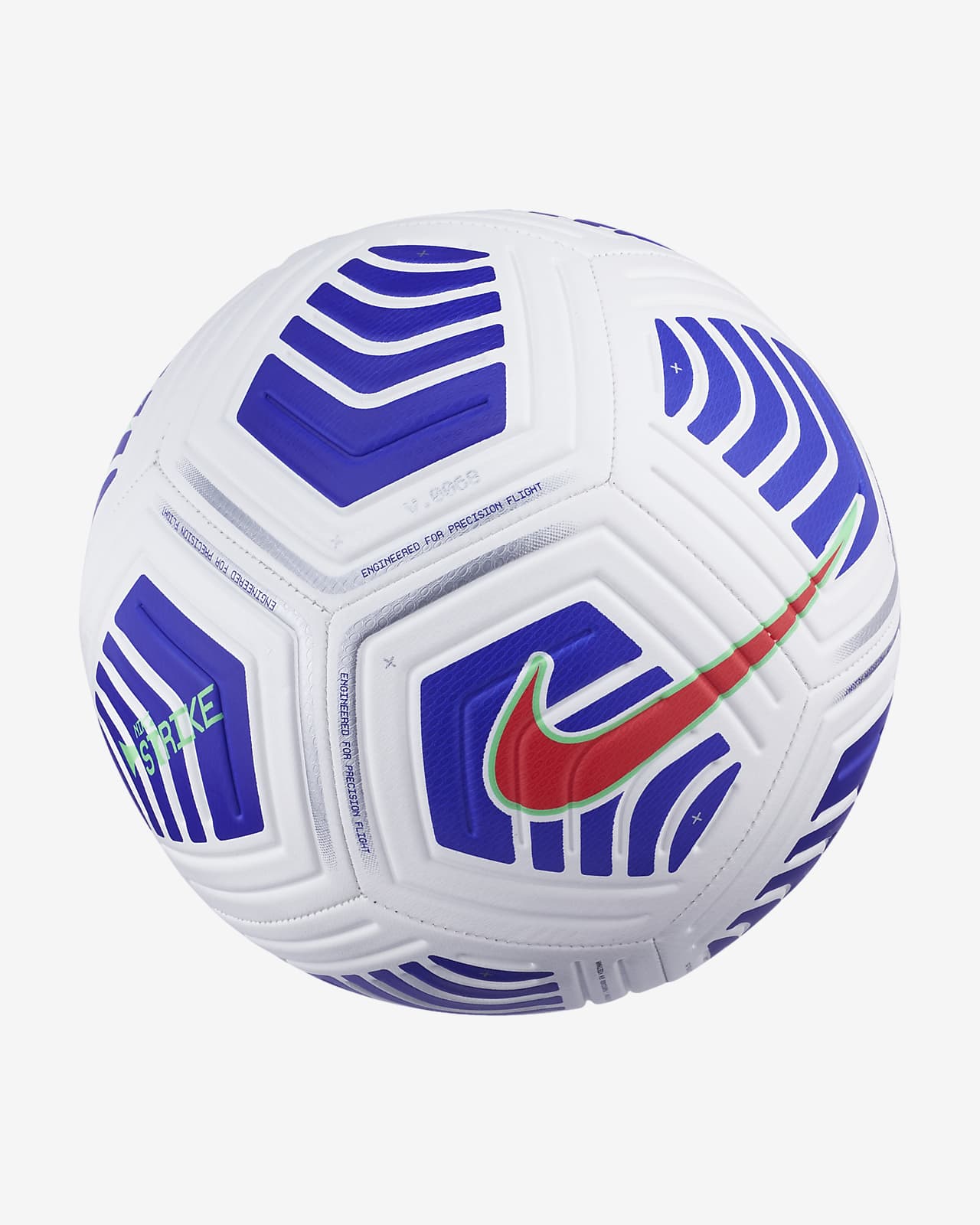purple nike soccer ball