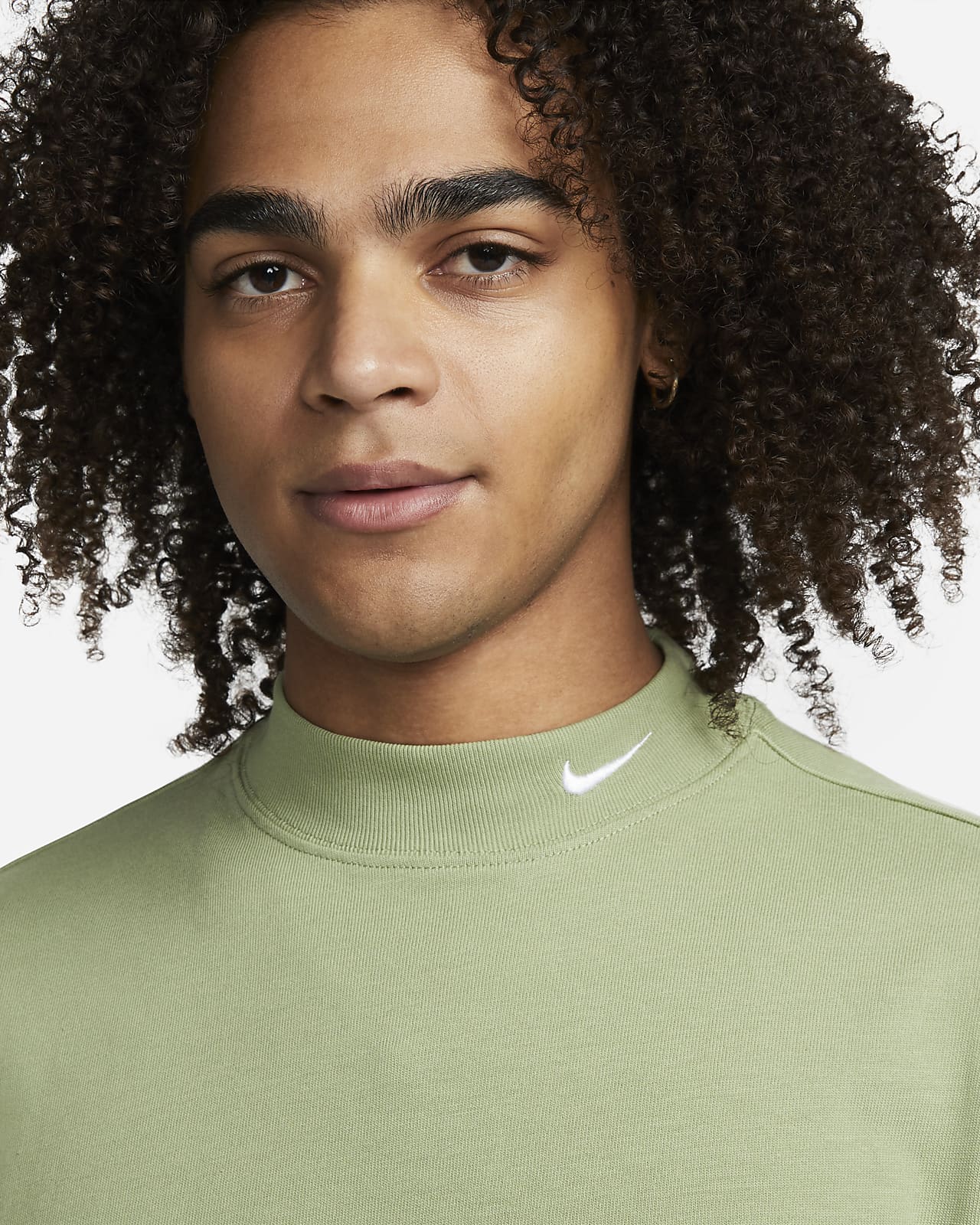R Almuerzo Inhalar Nike Life Men's Long-Sleeve Mock-Neck Shirt. Nike.com