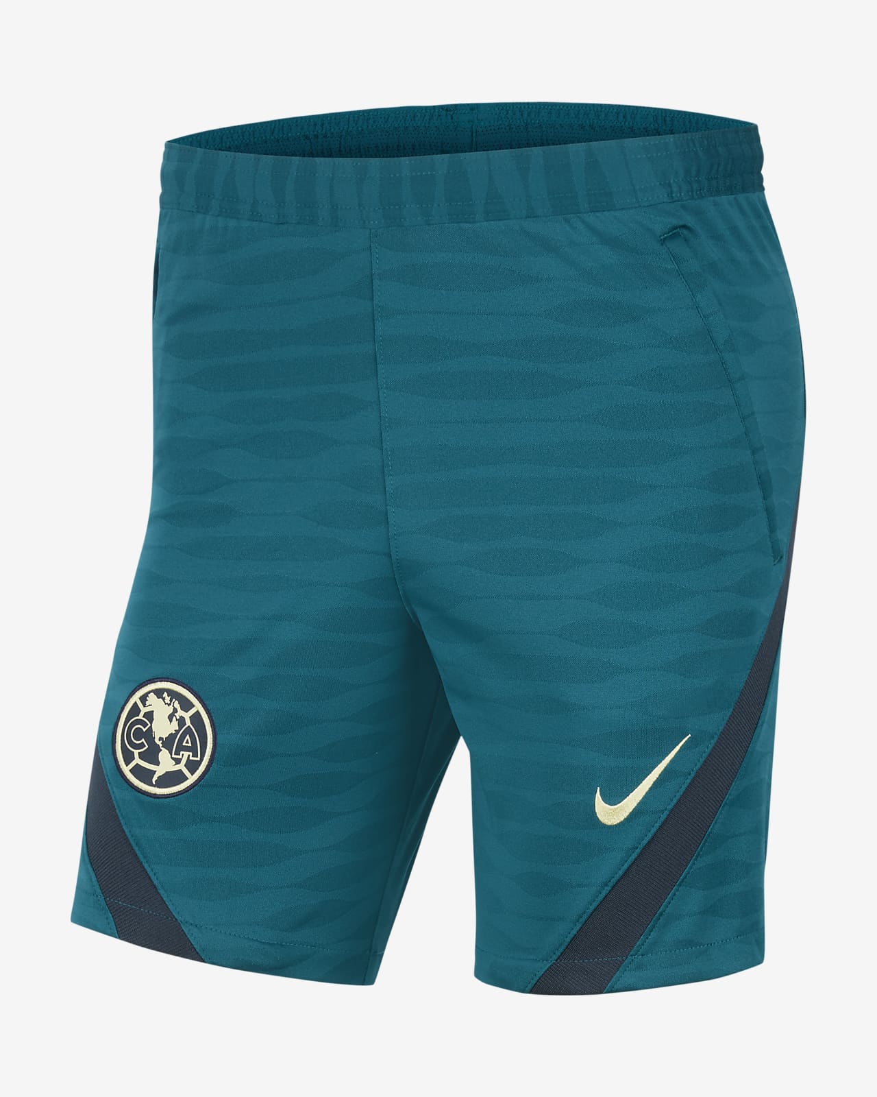 Club América Strike Men's Nike Dri-FIT Knit Soccer Shorts. 
