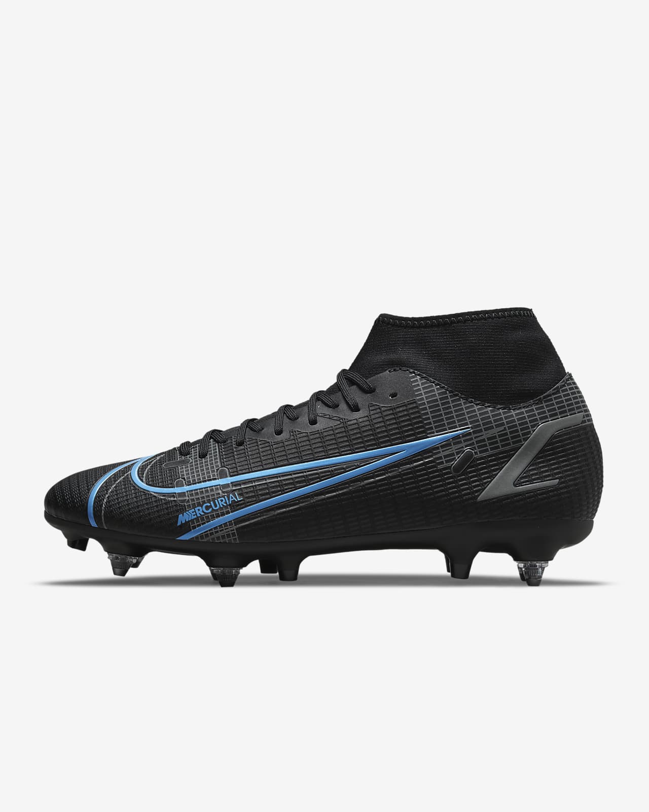 Chaussure de football à crampons pour terrain gras Nike Mercurial Superfly 8 Academy SG-Pro AC Chaussure de football à crampons pour terrain gras Nike Mercurial Superfly 8 Academy SG-Pro AC