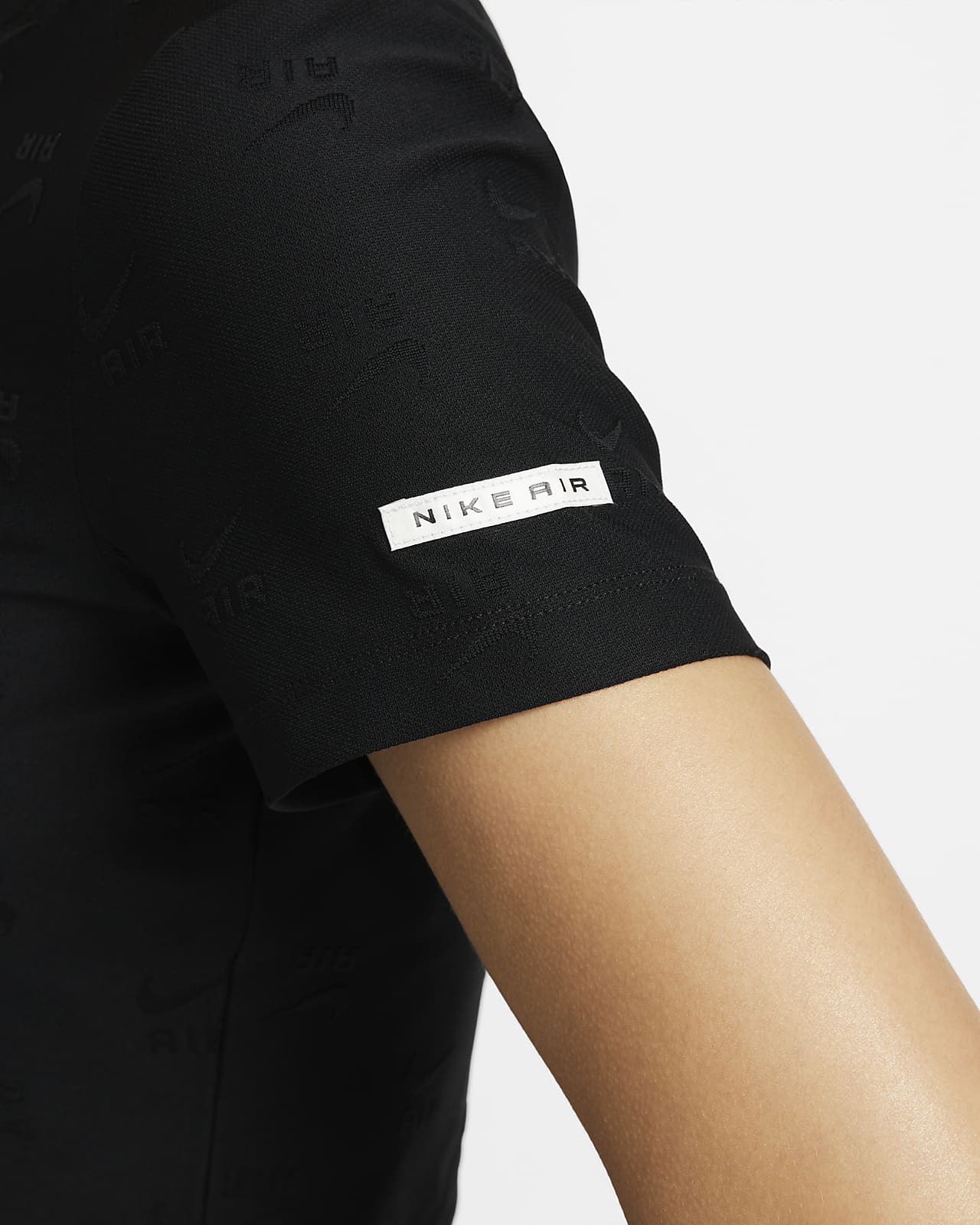 nike air long sleeve super crop top