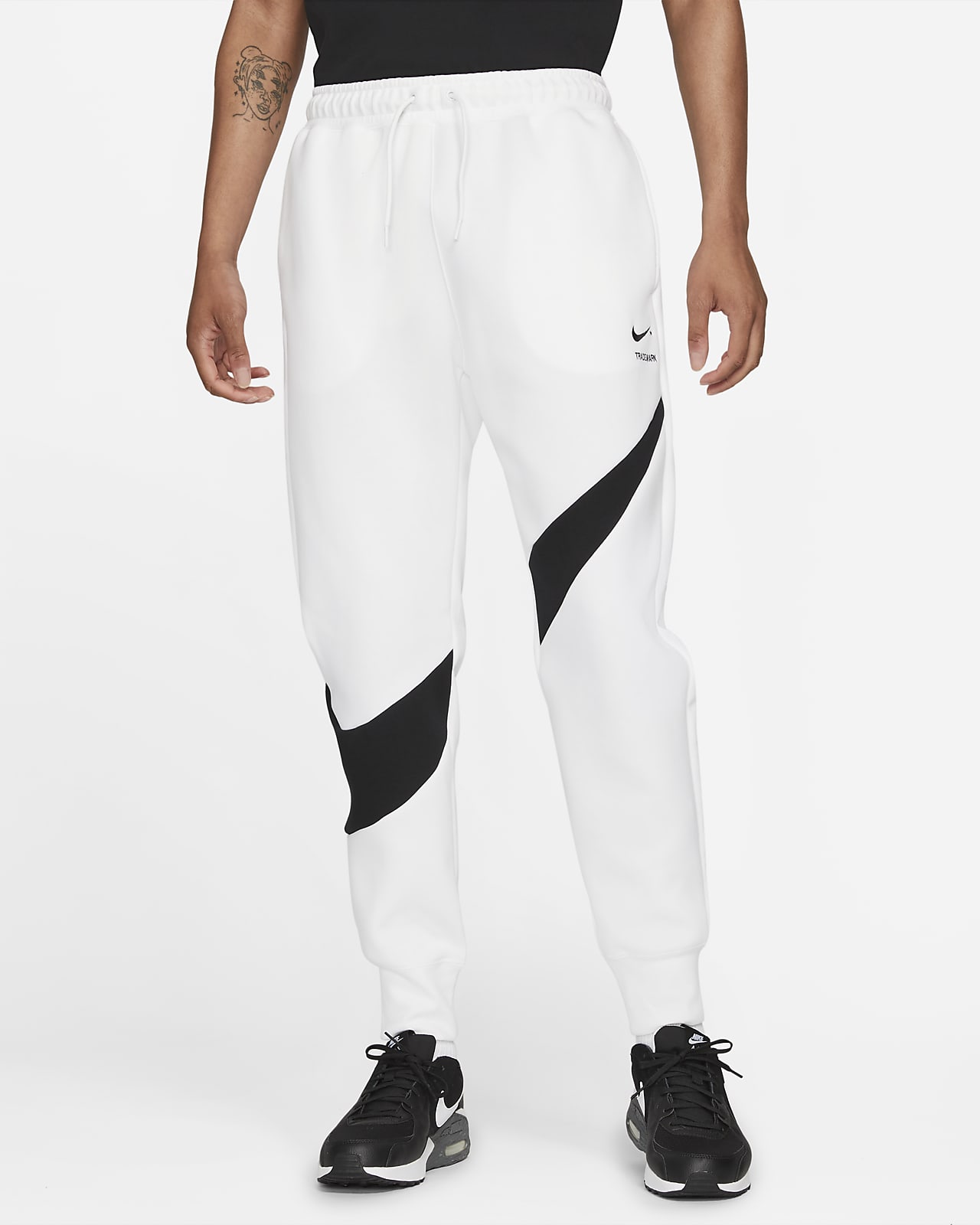 Calças Nike Sportswear Swoosh Tech Fleece para homem