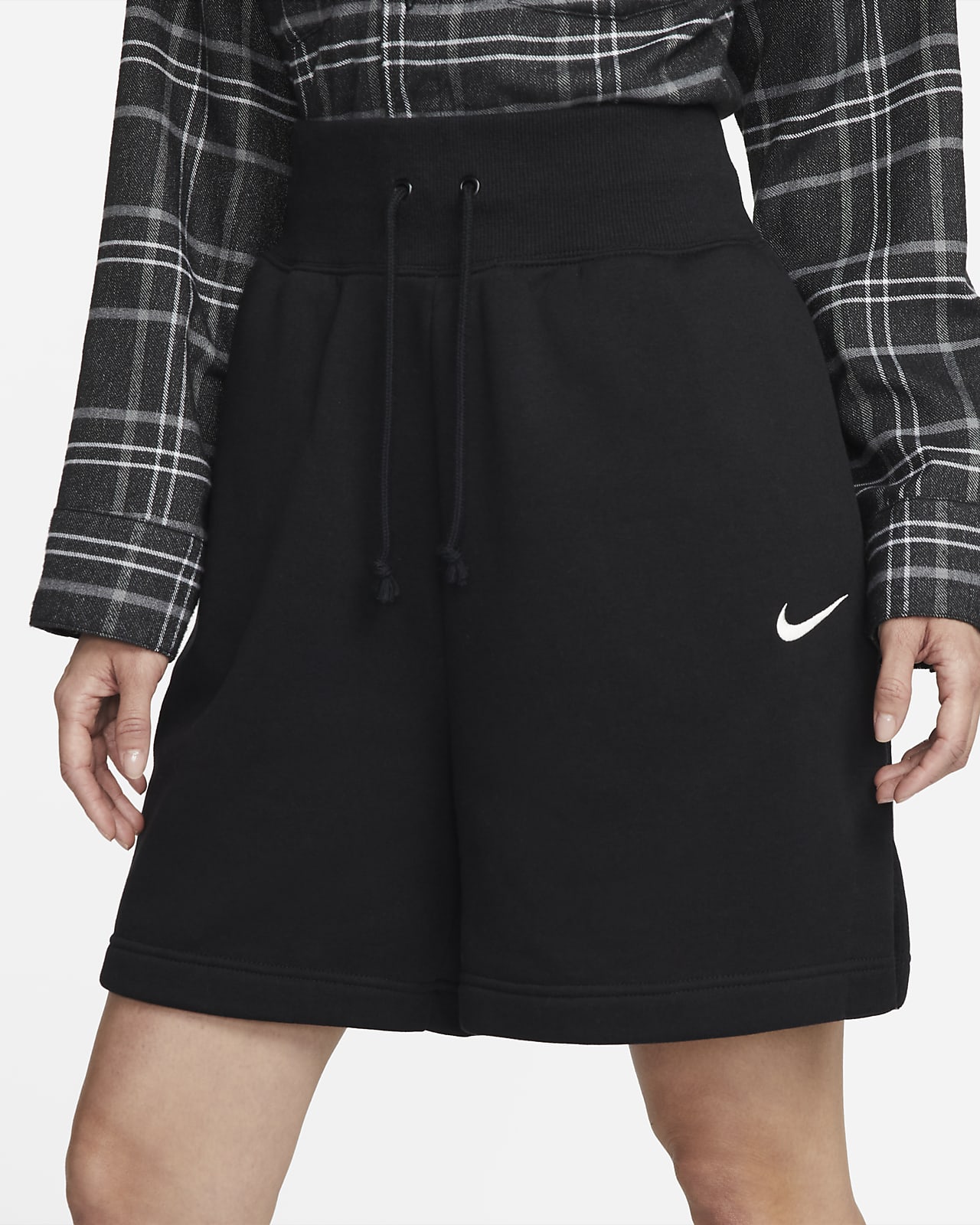 Nike Sportswear Phoenix Fleece Heritage Women's High-Waisted Shorts