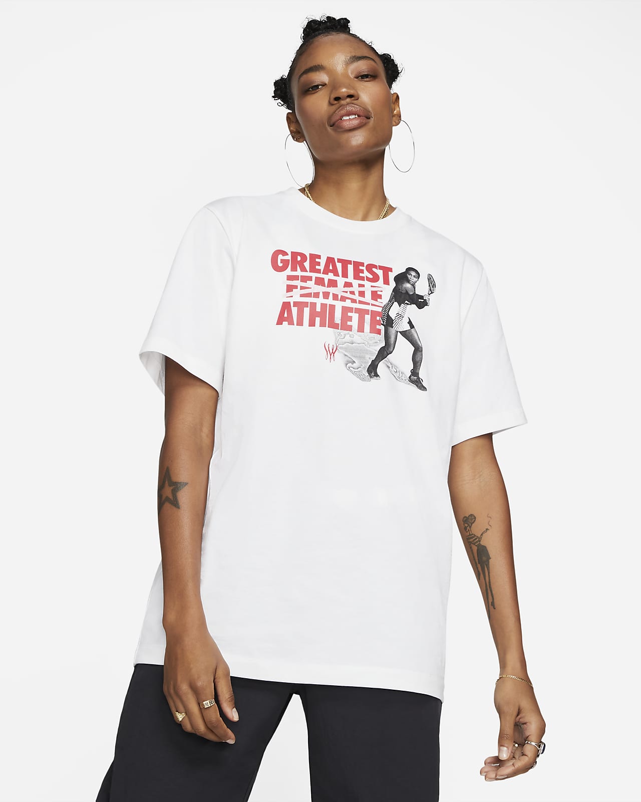 Buy > nike athlete t shirt white > in stock