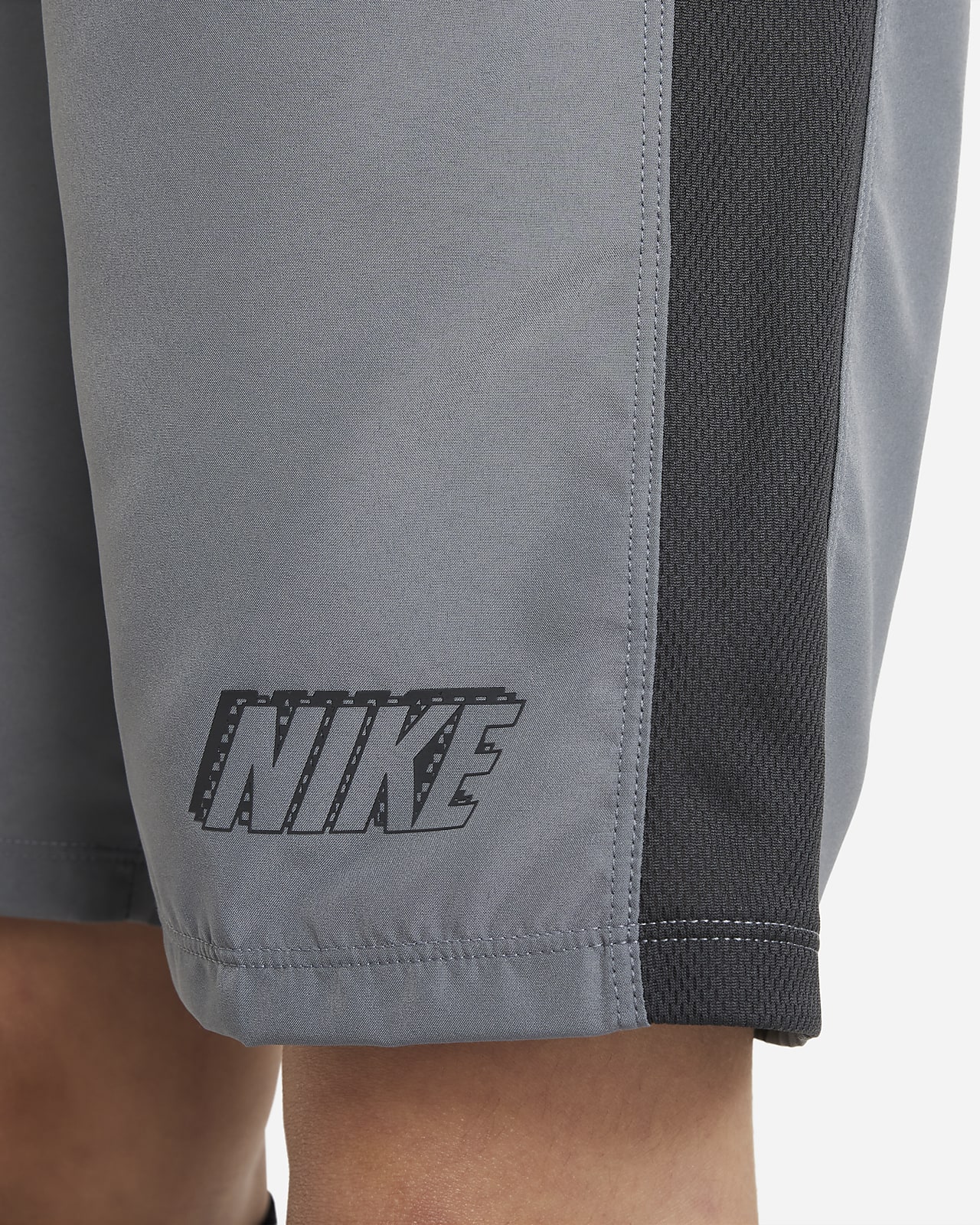 Grey nike clearance football shorts