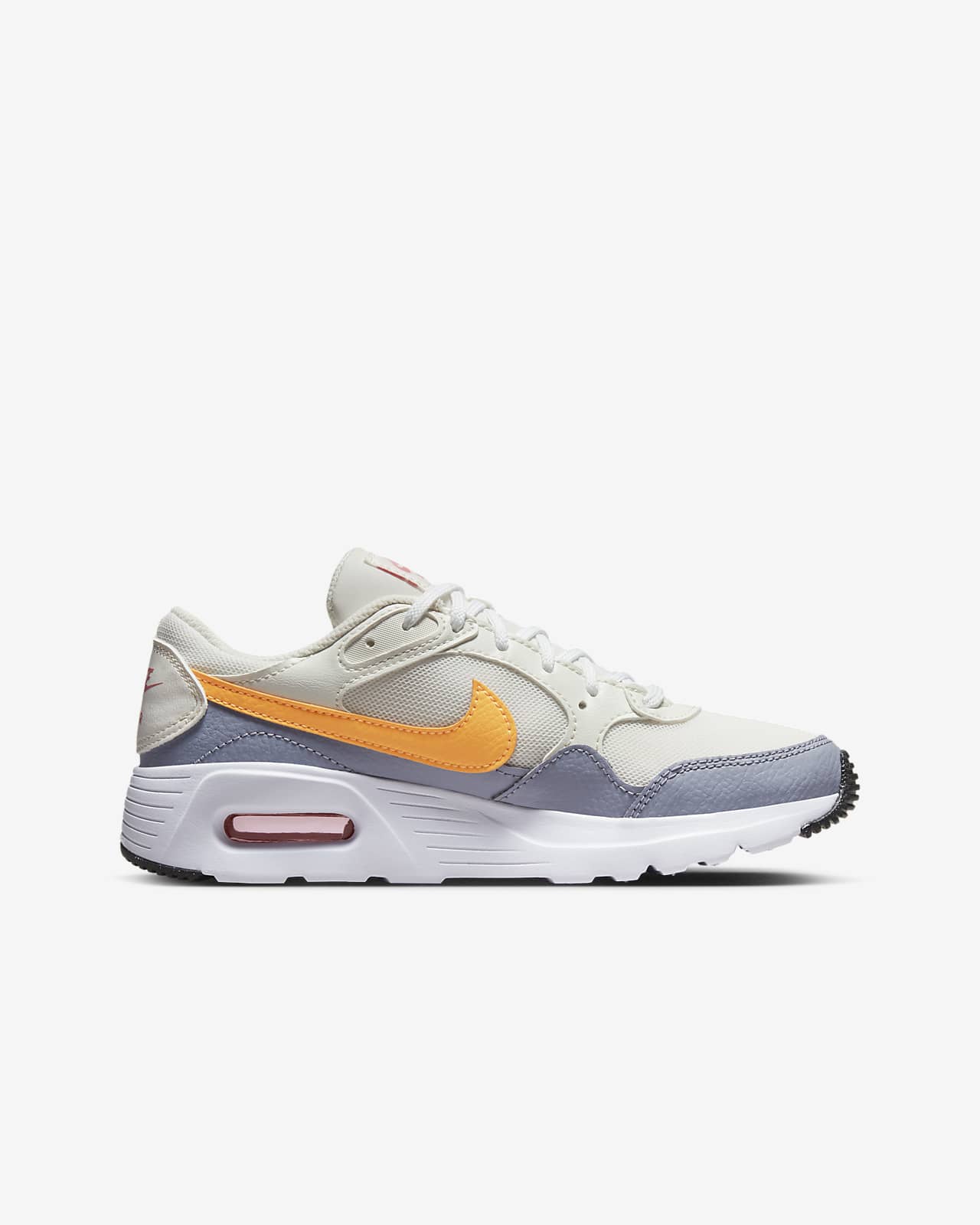 Nike Air Max SC Big Kids' Shoes in White, Size: 7Y | CZ5358-116