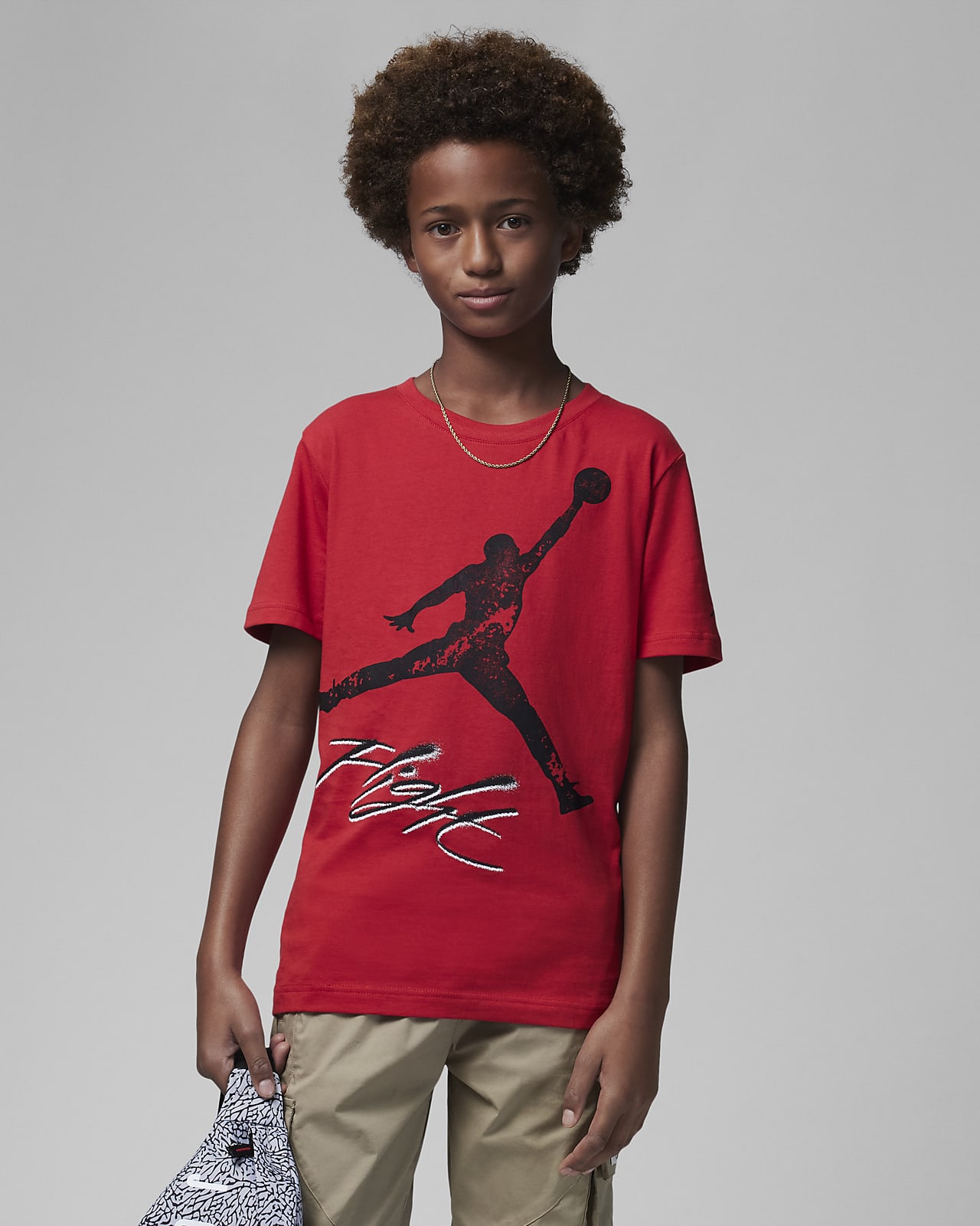 Jordan Big Kids' Jumpman Flight T-Shirt