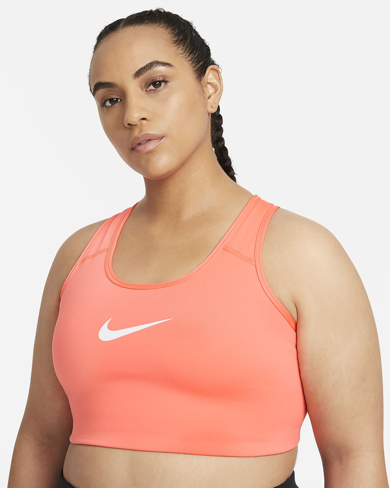 Non-Padded Sports Bra (Plus size). Nike SI