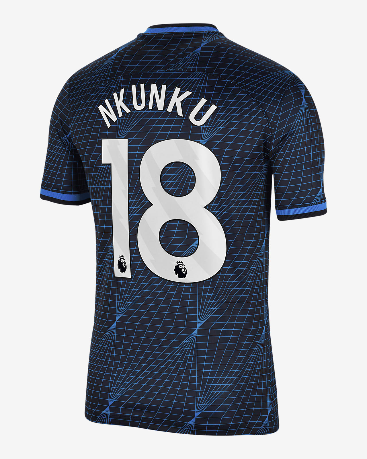 Christopher Nkunku Chelsea 2023/24 Stadium Away Men's Nike Dri-FIT Soccer  Jersey