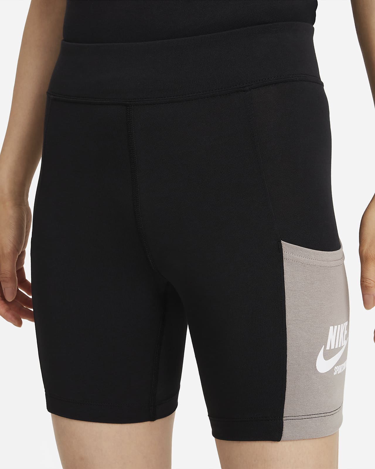 Black biker shorts nike Clearance
