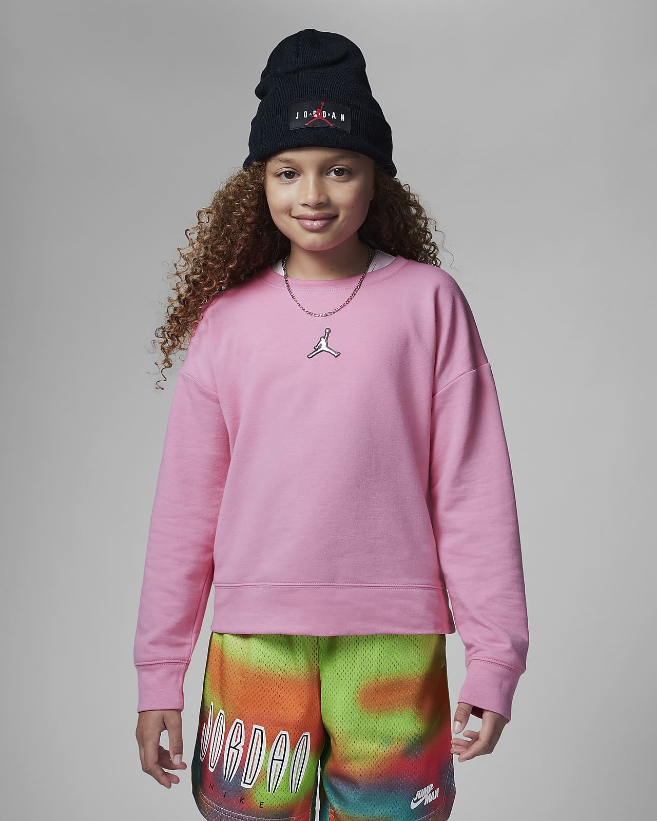 Jordan Essentials pulóver nagyobb gyerekeknek (lányoknak)