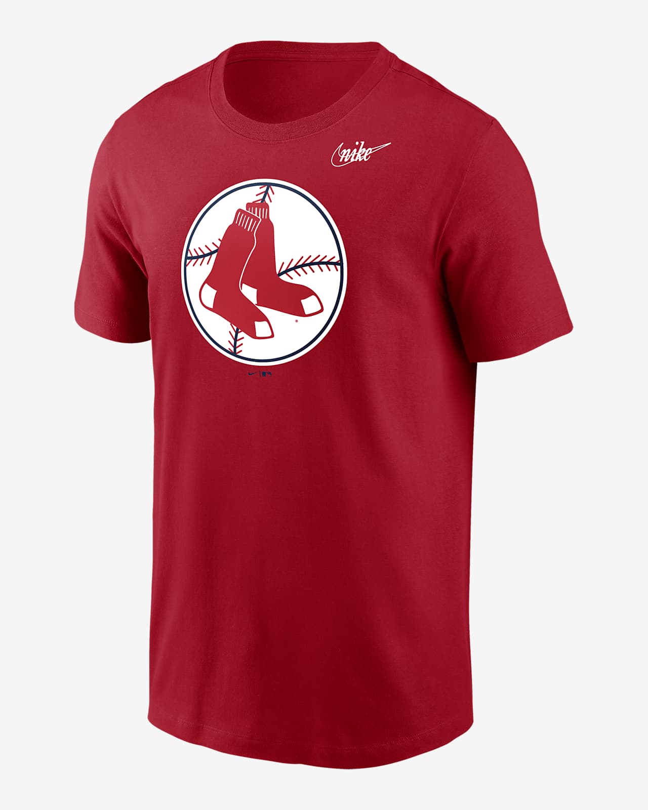 Boston Red Sox Nike Cooperstown Logo T-Shirt - Mens
