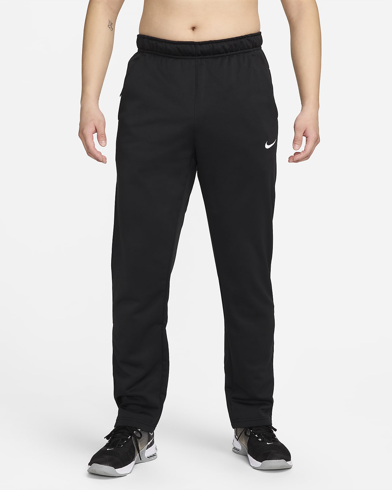Men's L Nike Therma-FIT Colorblock Training Athletic Pants Brown DD2108-203  | eBay