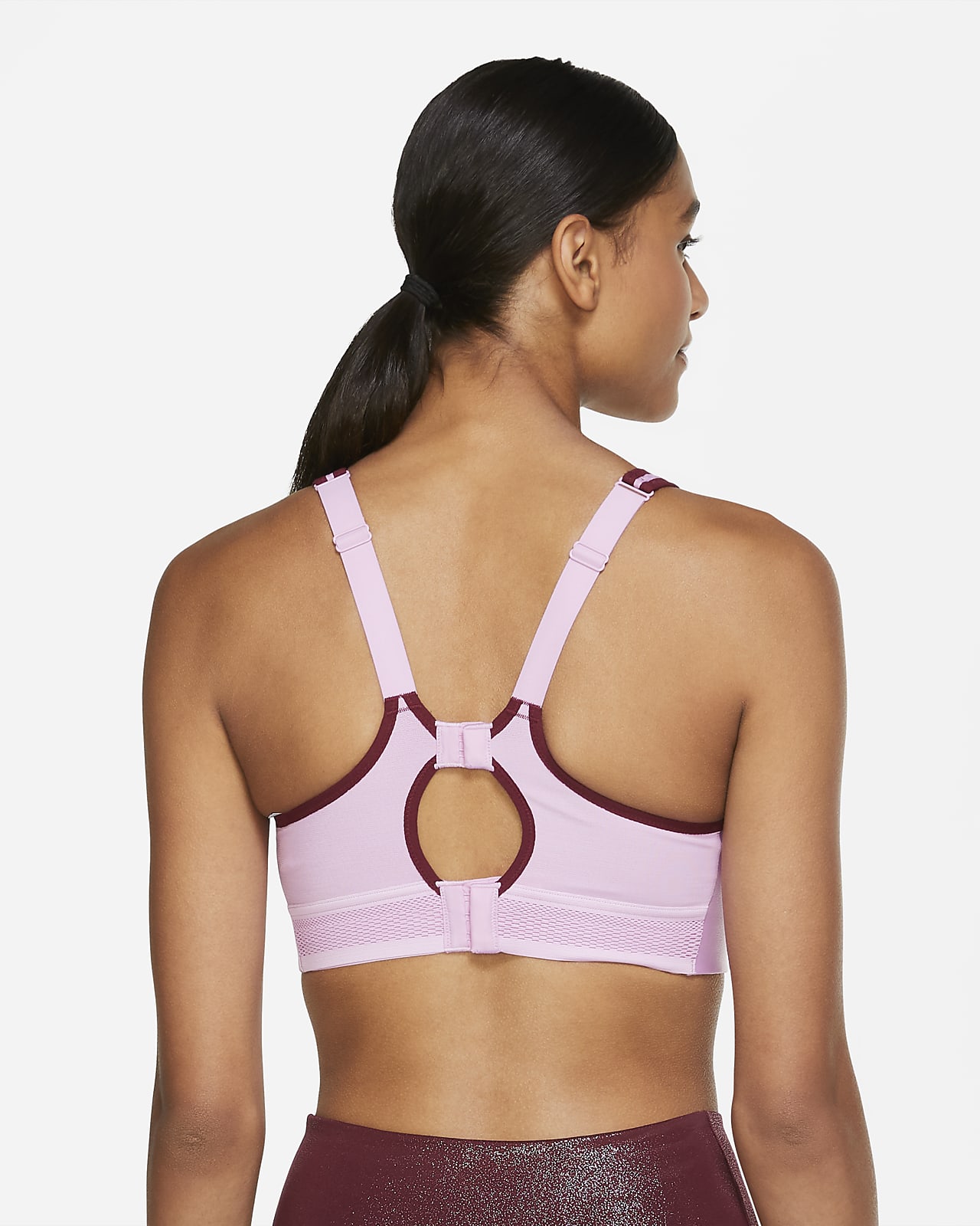 women's high support sports bra nike alpha