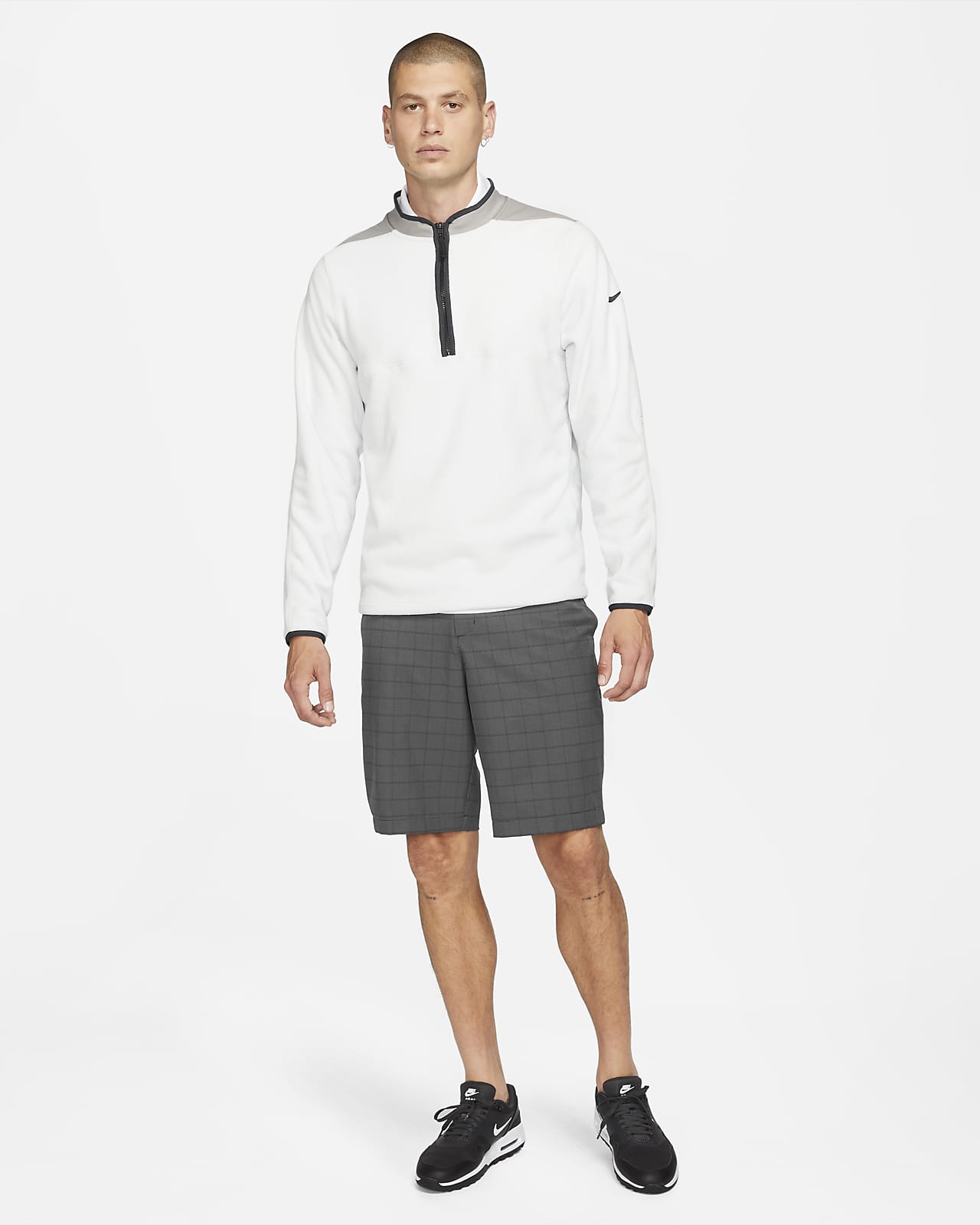 nike therma victory half zip