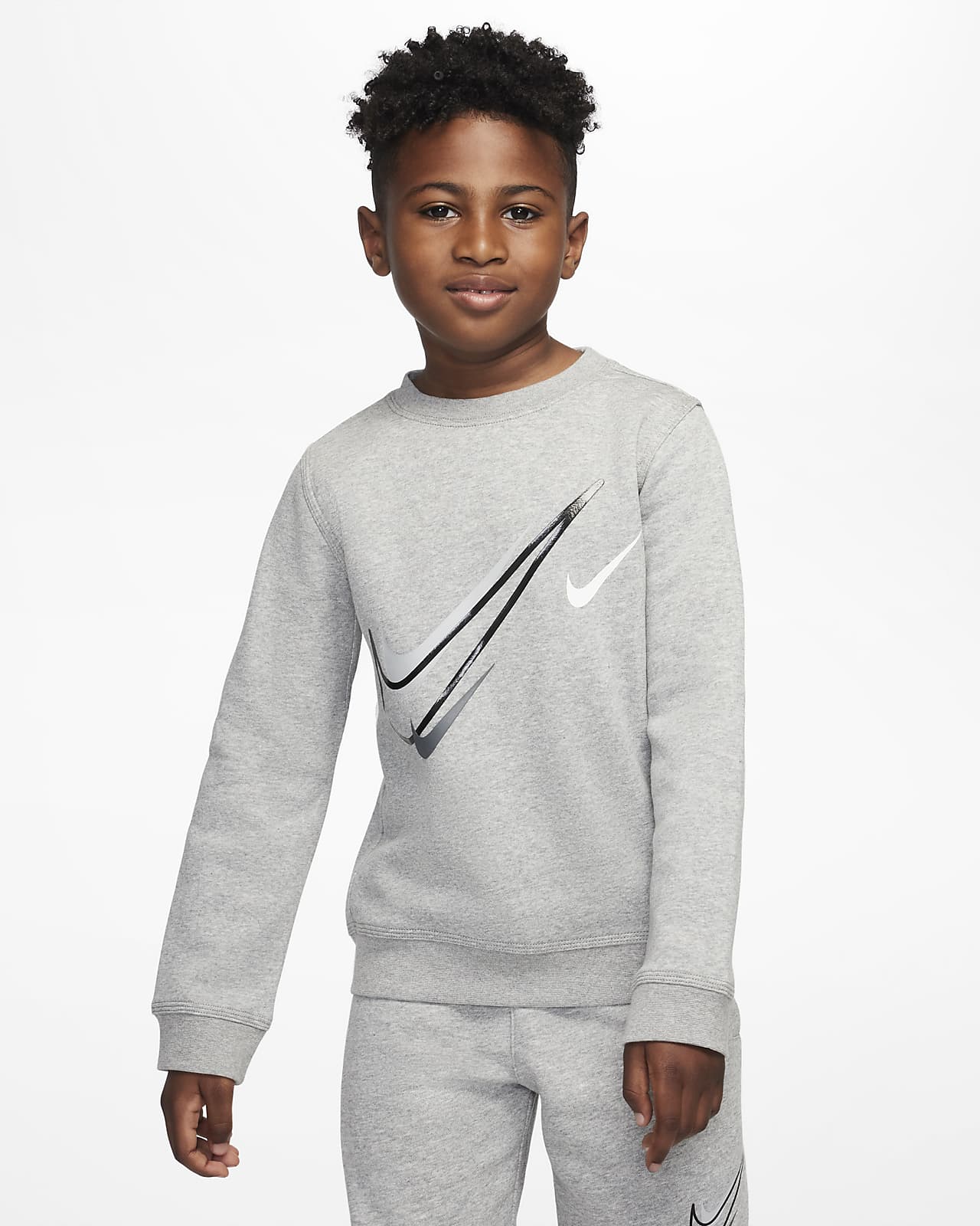 Nike Sportswear Fleece sweatshirt voor jongens. Nike BE