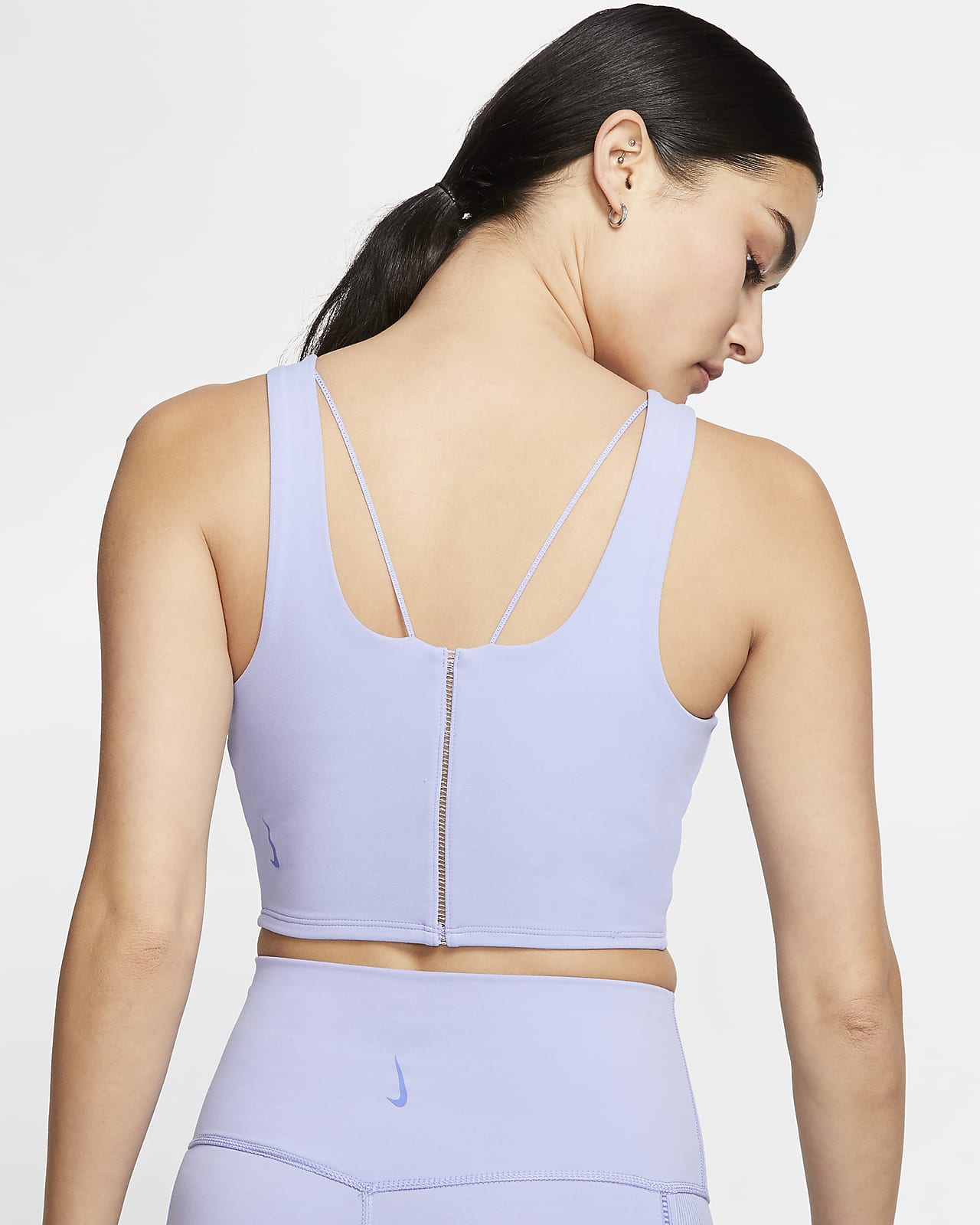 nike yoga luxe crop tank