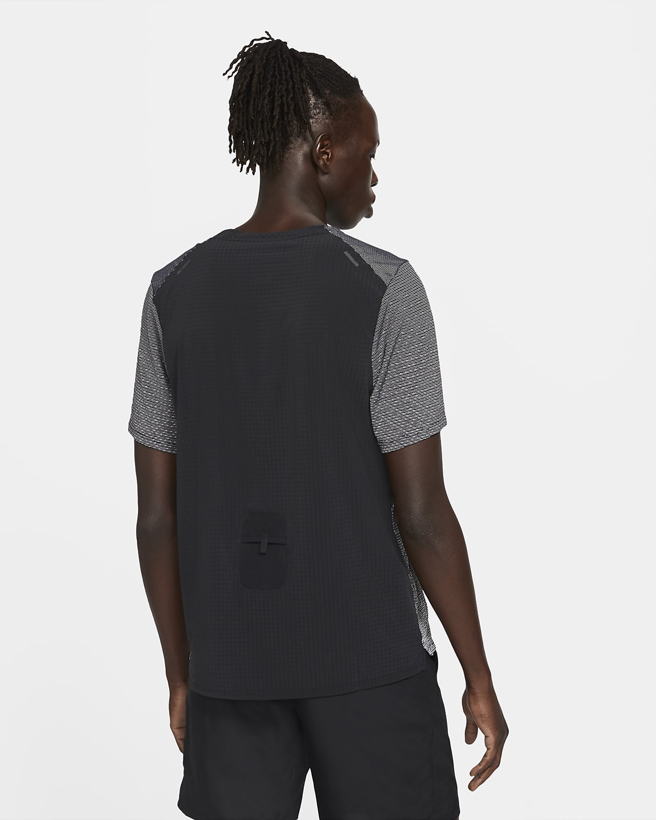 nike men's short sleeve running top