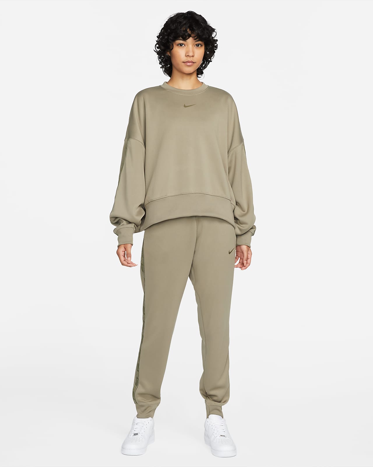 Nike Sportswear Sudadera de chándal extragrande de tejido Fleece - Mujer.  Nike ES