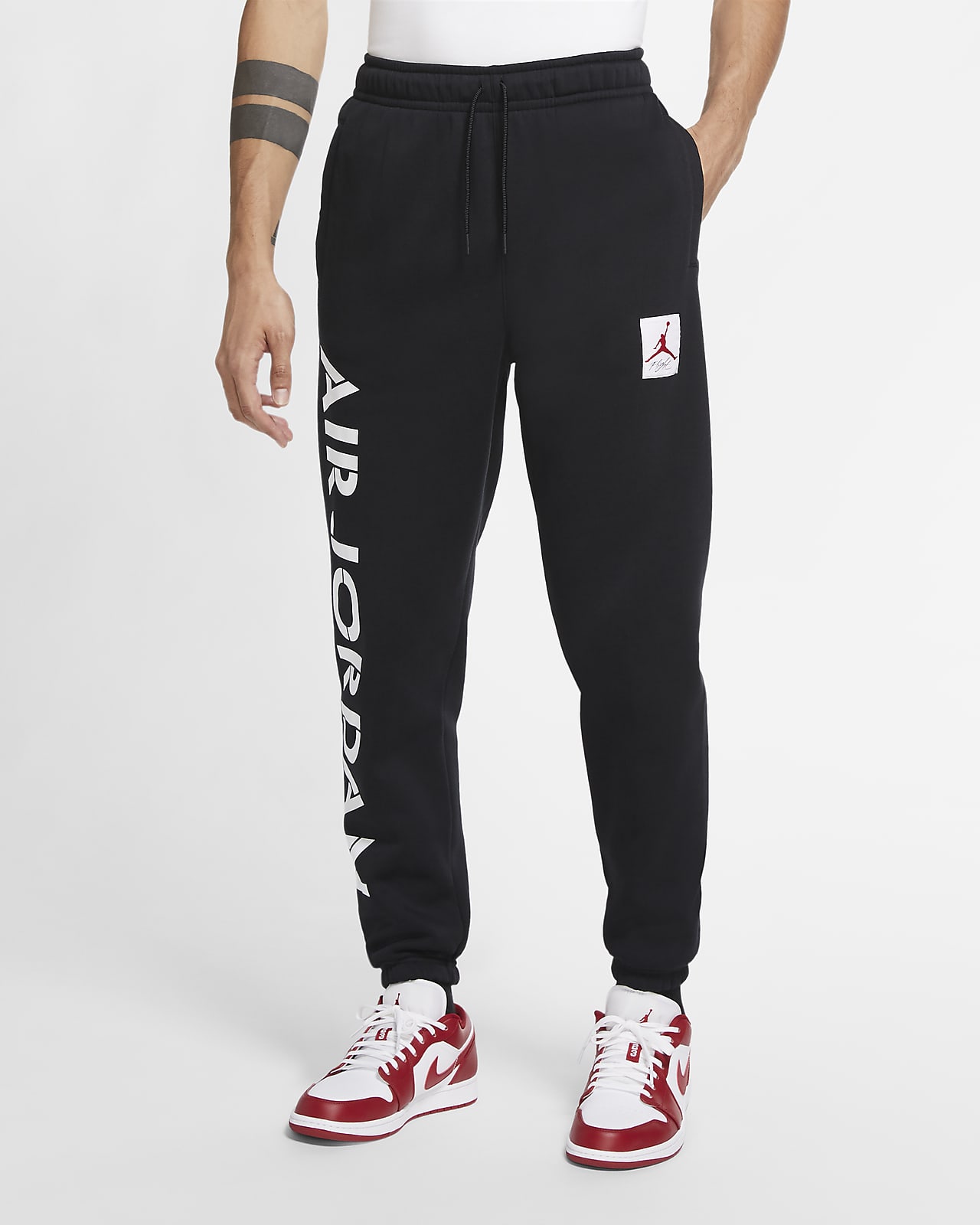 Jordan AJ4 Graphic Fleece Pants. Nike JP