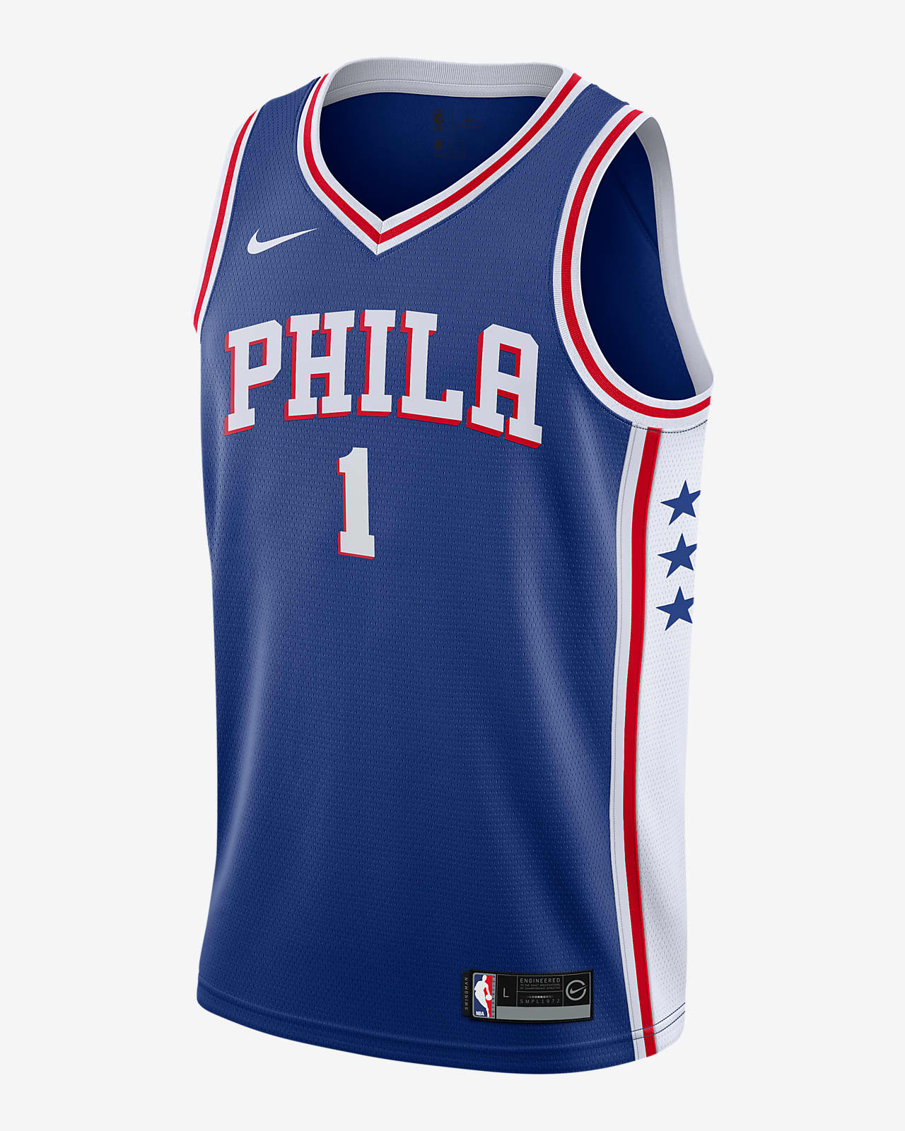 James Harden Philadelphia 76ers 2022 23 Icon Edition Nike Dri FIT NBA Swingman Trikot f r ltere Kinder Jungen