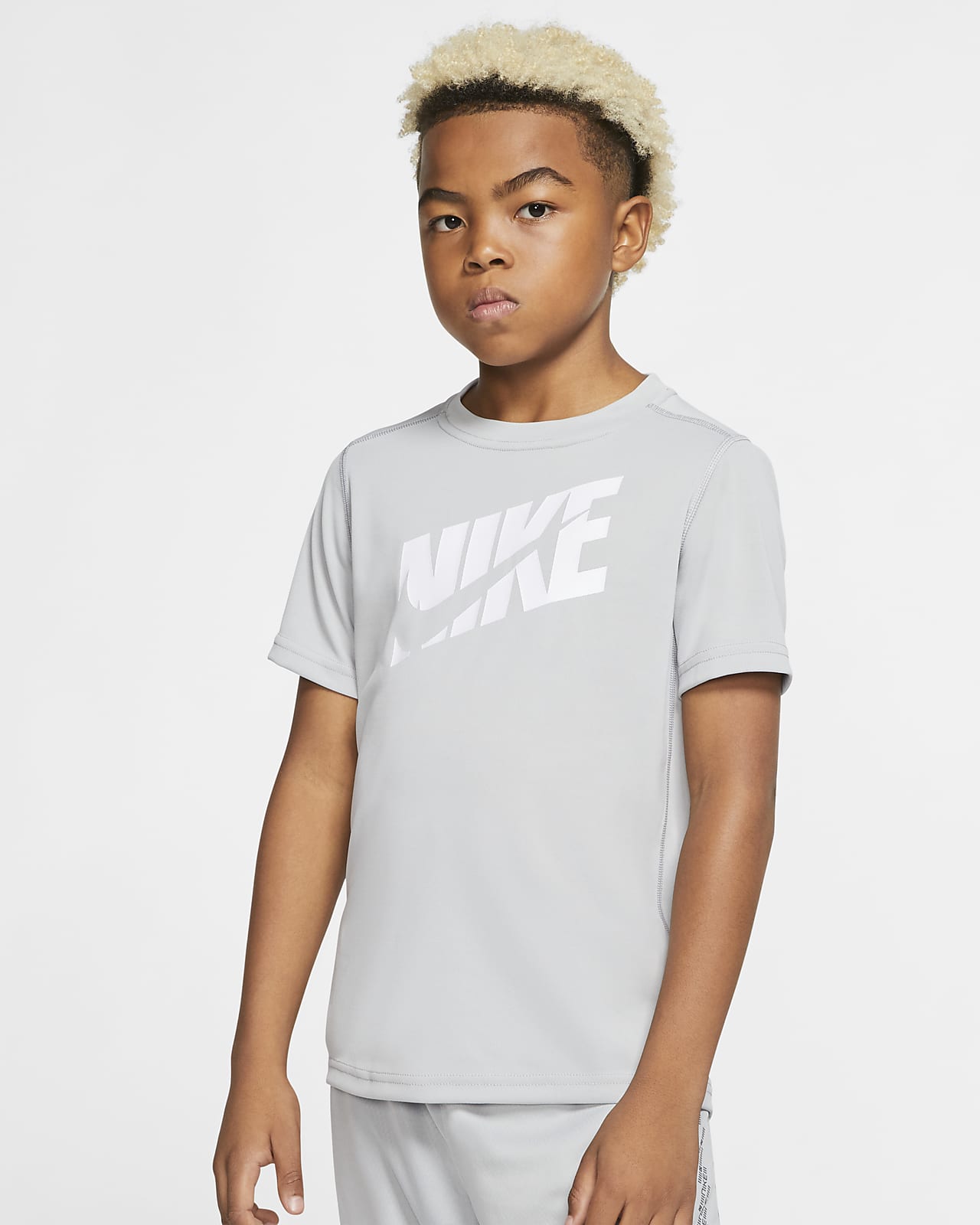 Nike Older Kids' (Boys') Short-Sleeve Training Top. Nike AU