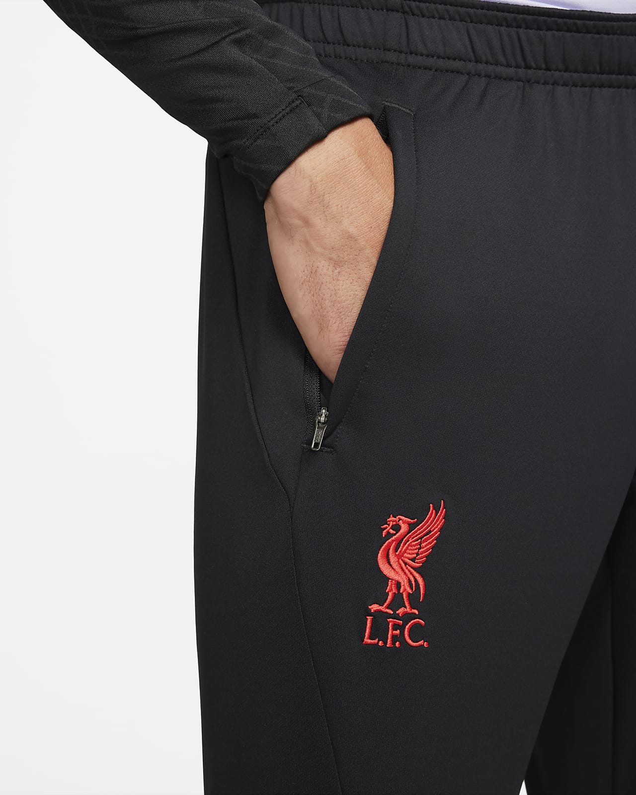 Pantalon de foot en maille Nike Dri-FIT Liverpool FC Strike Third pour homme
