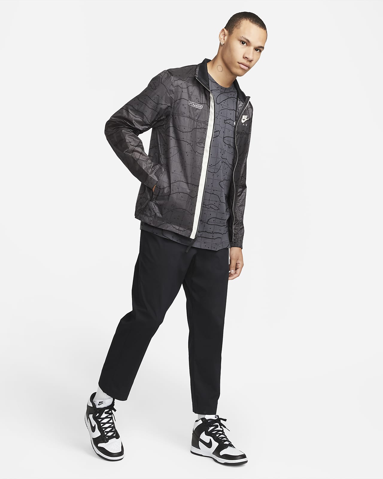 Nike Air Men's Woven Unlined Jacket. Nike BG