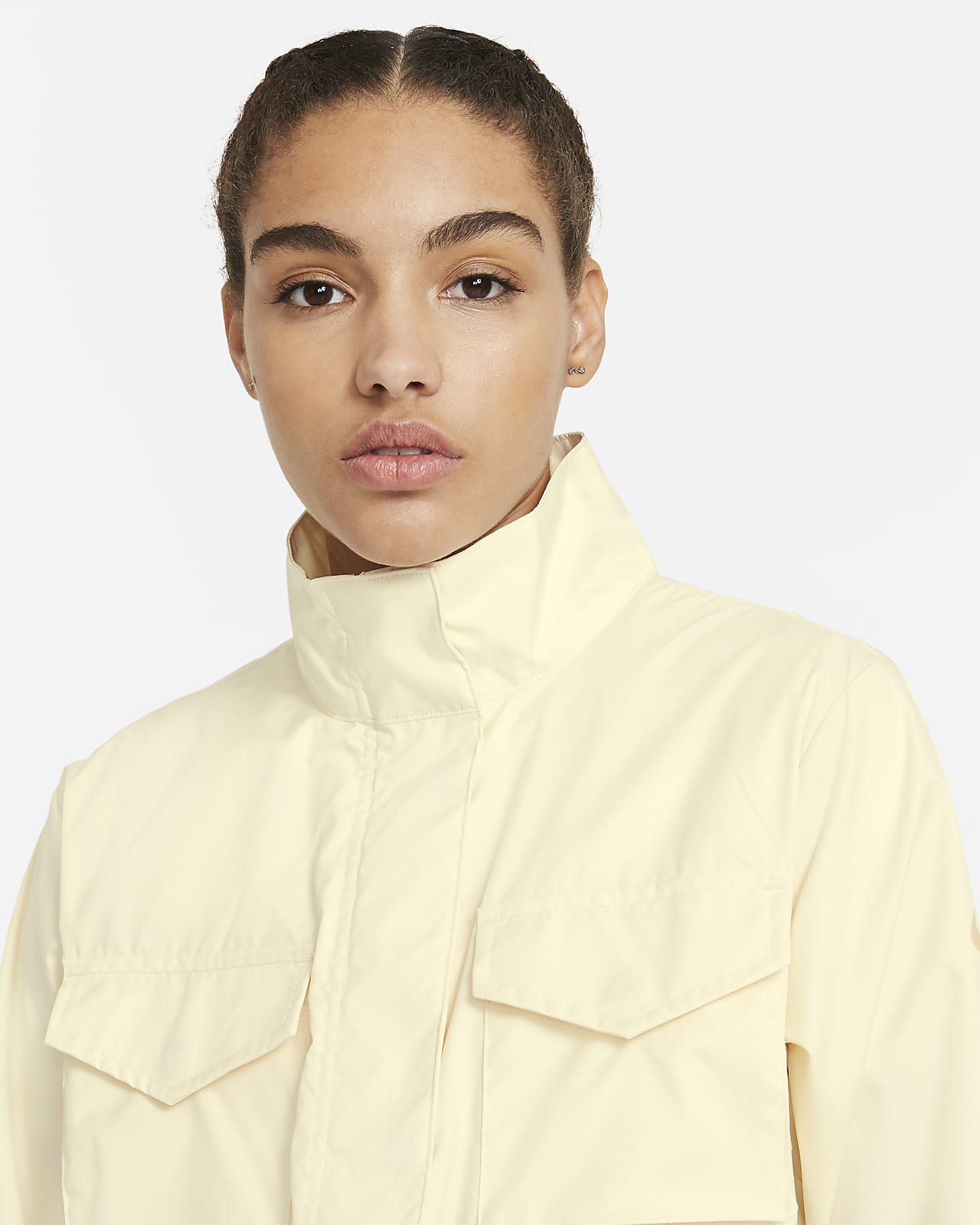 Nike Sportswear M65 geweven damesjack. Nike BE