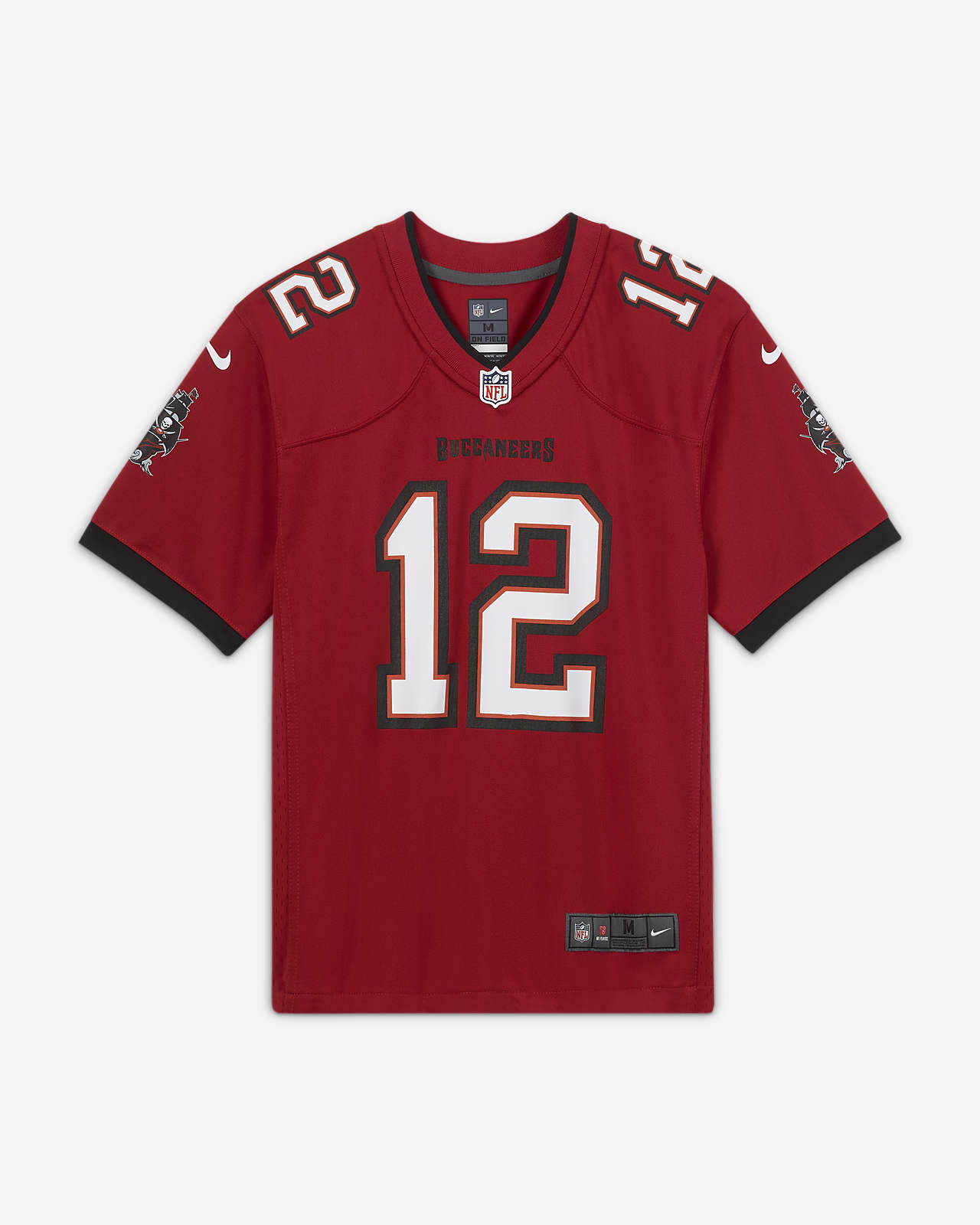 Camisola de jogo de futebol americano NFL Tampa Bay Buccaneers (Tom Brady)  Júnior. Nike PT