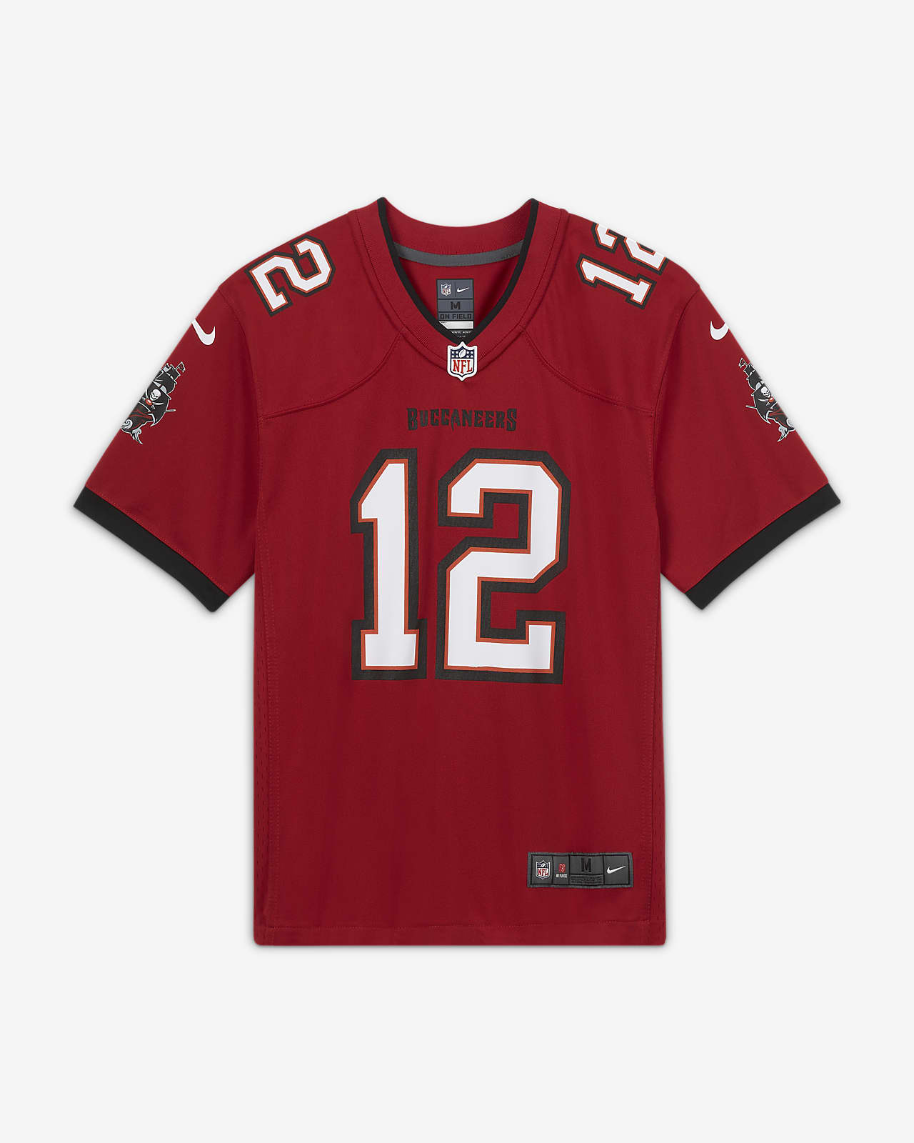 NFL Tampa Bay Buccaneers (Tom Brady) Camiseta de fútbol americano del partido - Niño/a - Rojo