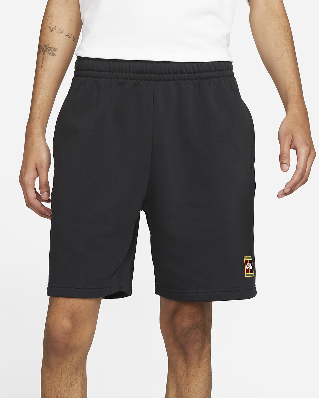 Nike SB SkateboardShorts aus Fleece mit Grafik. Nike LU