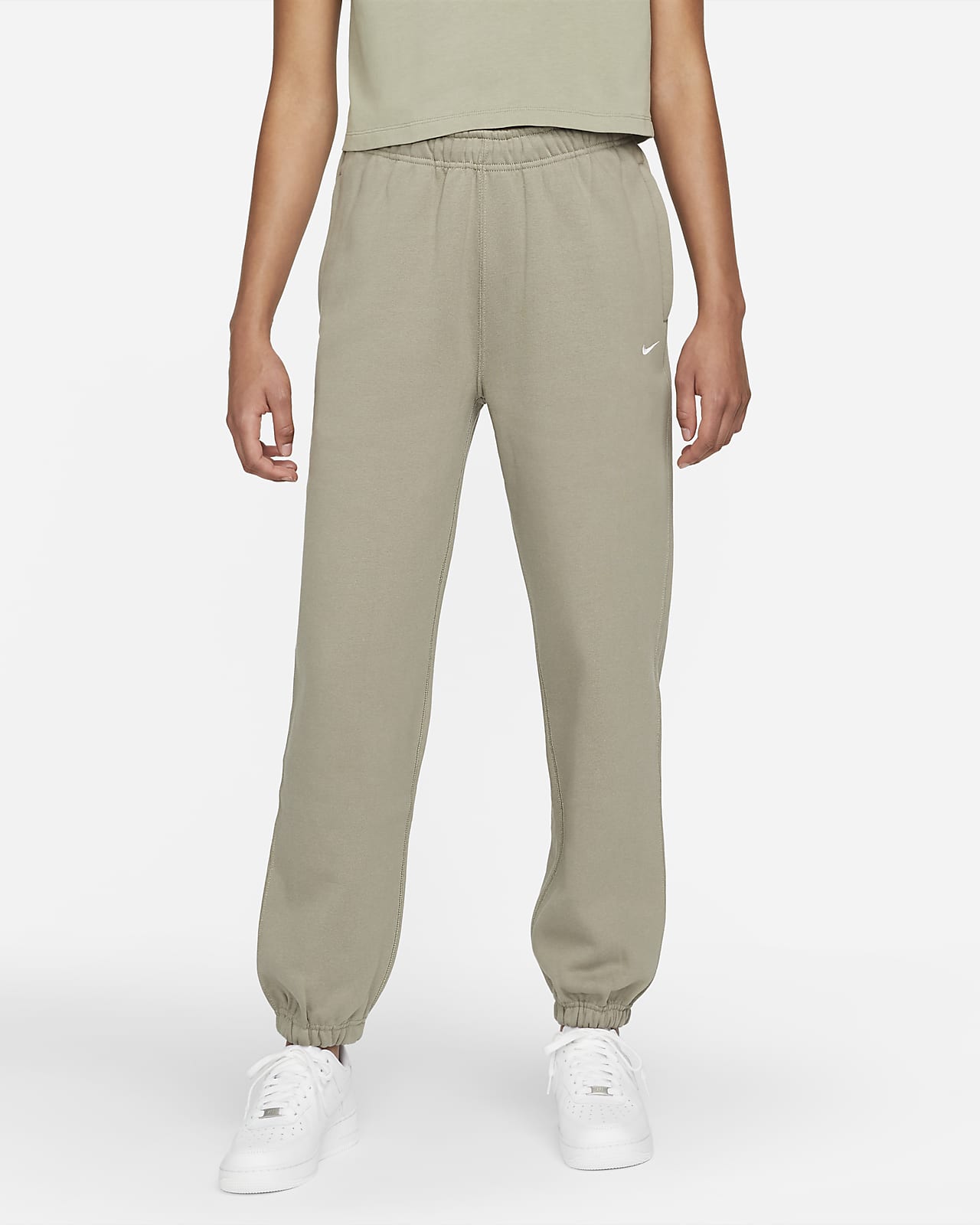 Pantaloni in fleece Nike Solo Swoosh - Donna. Nike IT