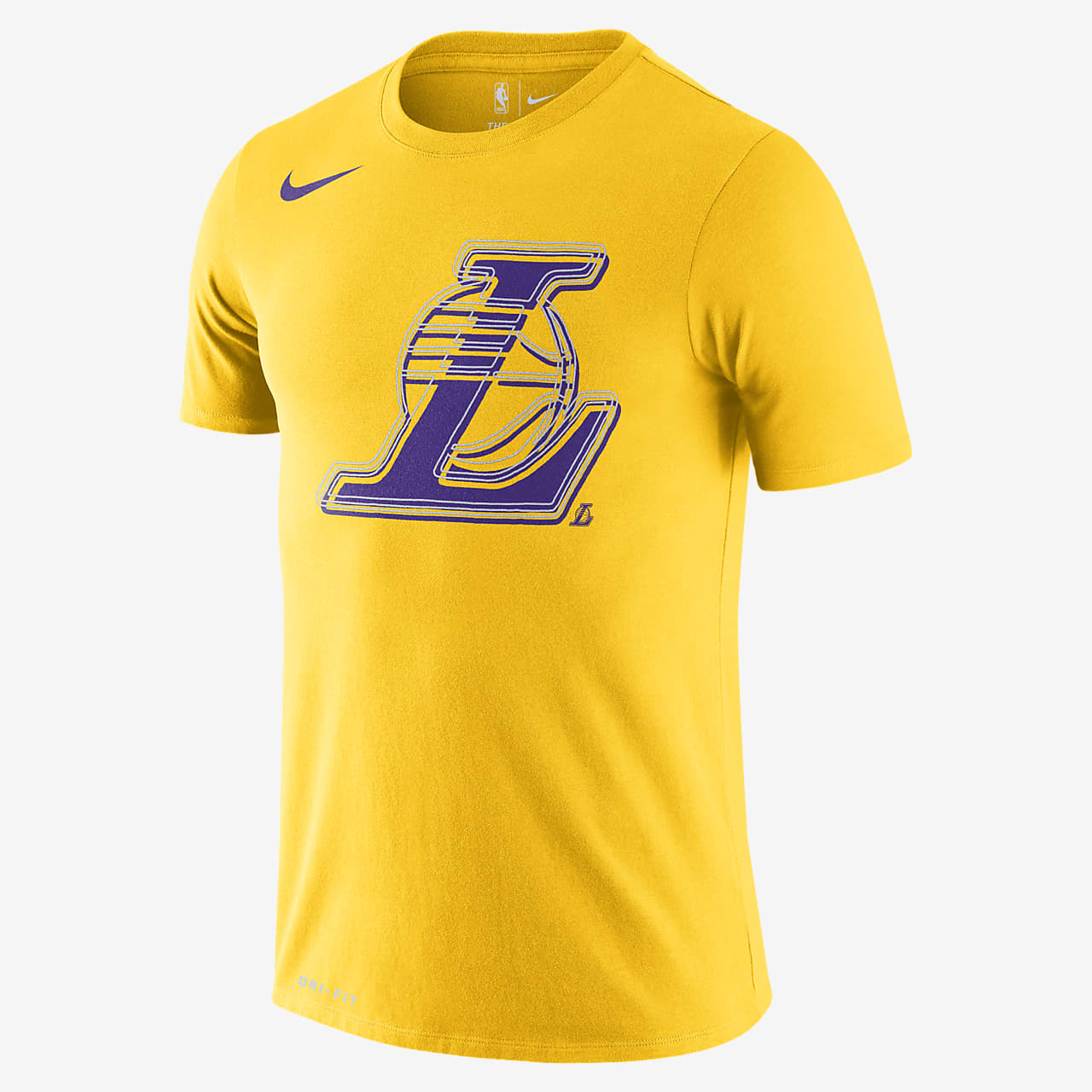 T-shirt Los Angeles Lakers Logo Nike Dri-FIT NBA. Nike CH