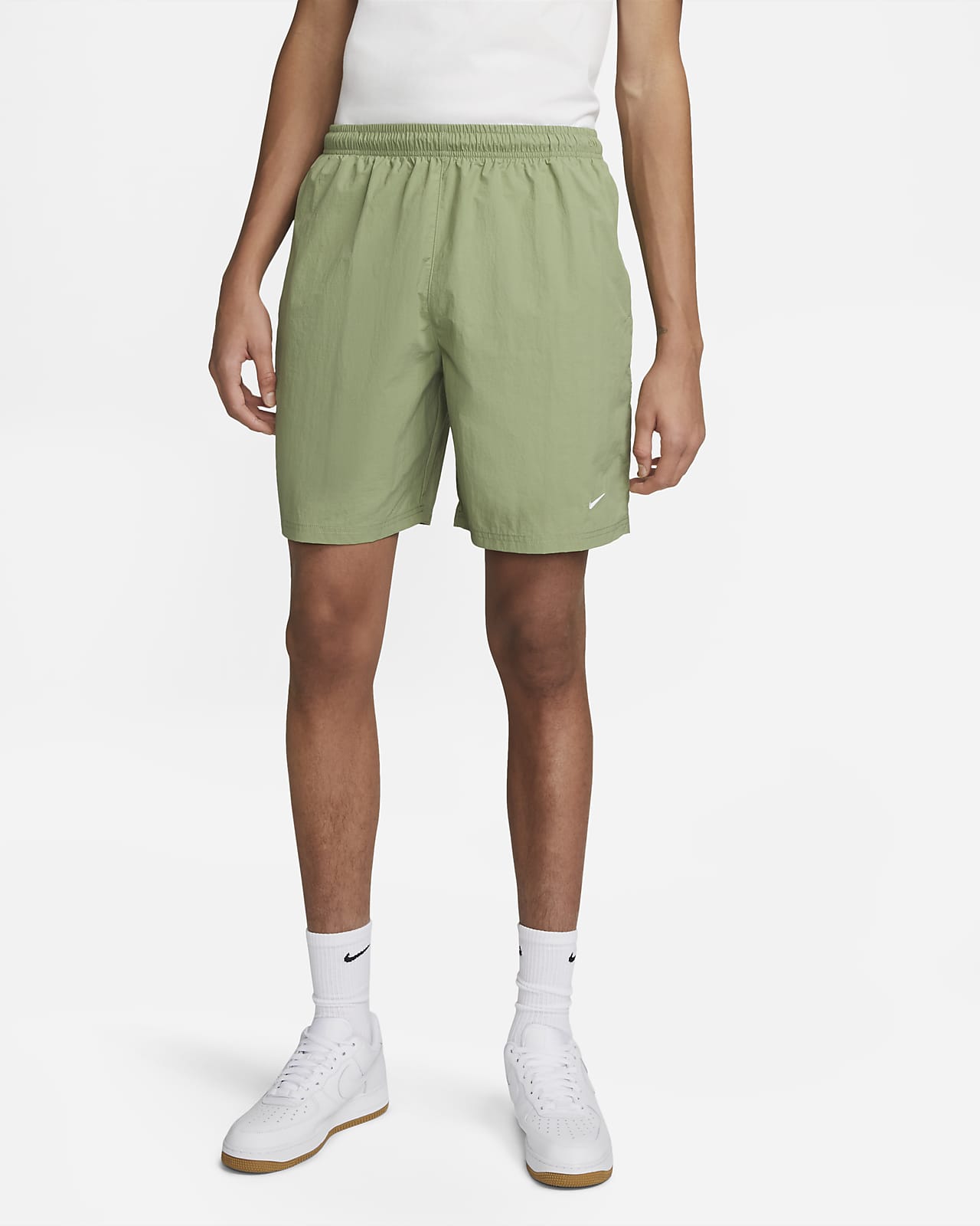 Nike Solo Swoosh Men's Woven Shorts. Nike LU