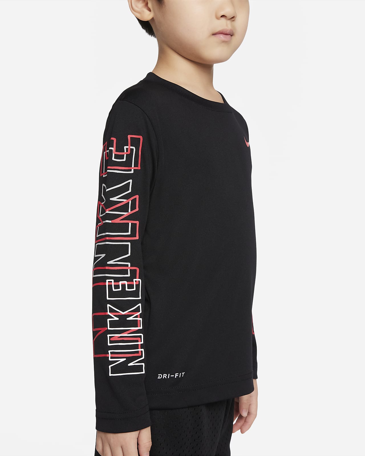 Playera de manga larga infantil Nike Dri-FIT. Nike.com