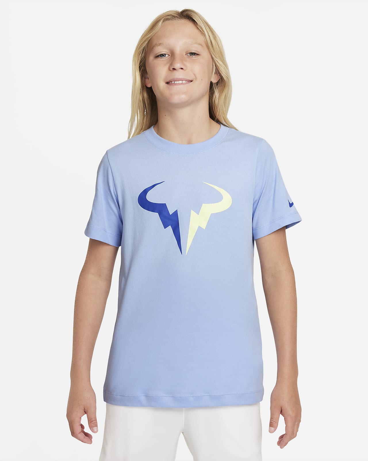 NikeCourt Dri-FIT Rafa Tennisshirt voor jongens. Nike NL