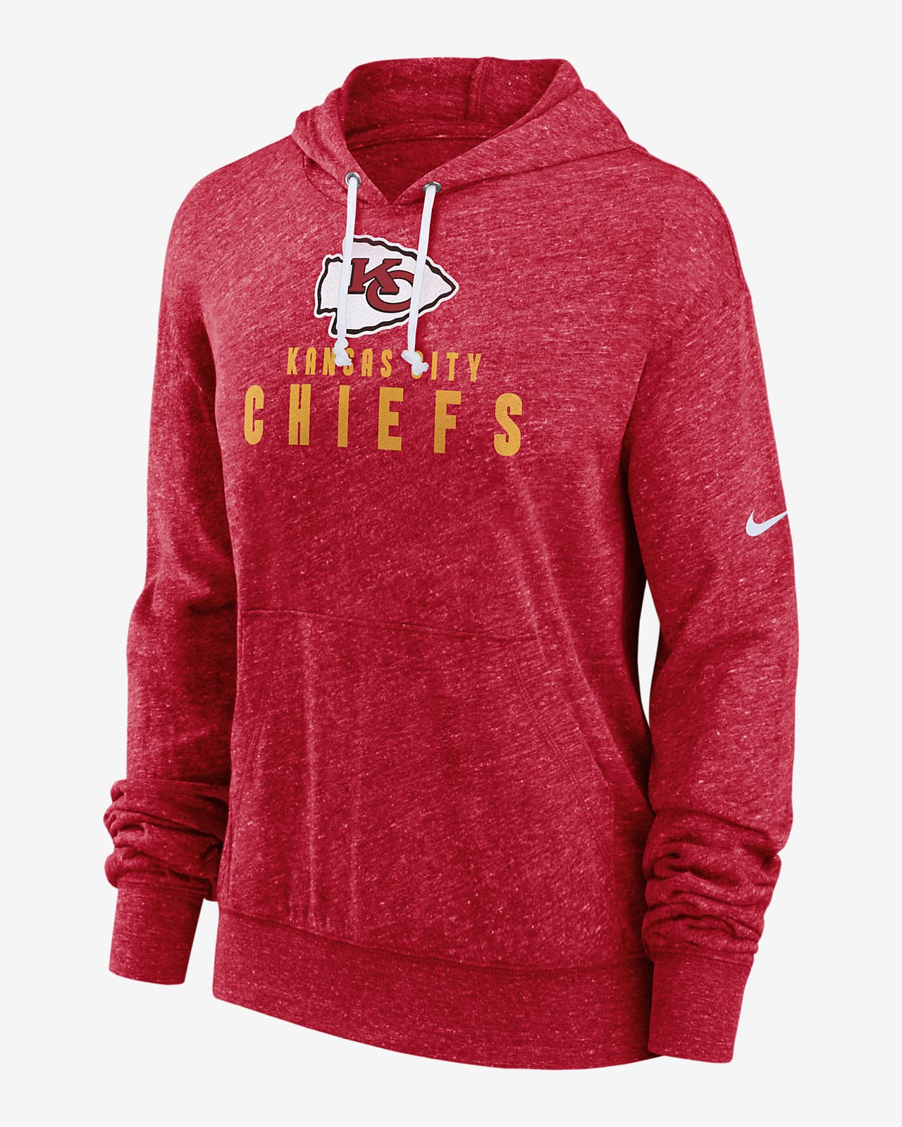Nike Women's Gym Vintage (NFL Kansas City Chiefs) Pullover Hoodie in Red, Size: Small | NKZQ65N7G-06I