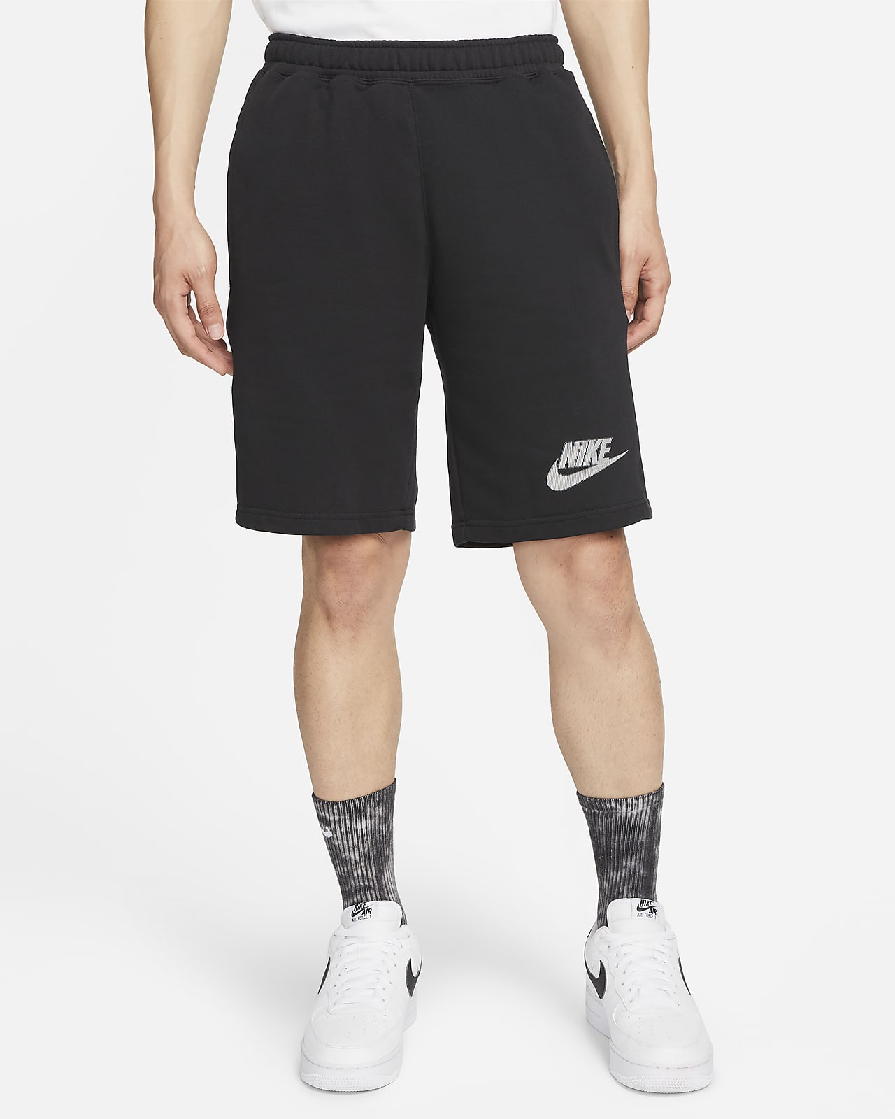 nike sportswear terry shorts