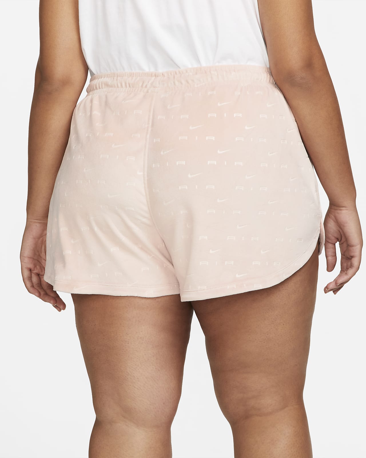 Nike clearance velour shorts
